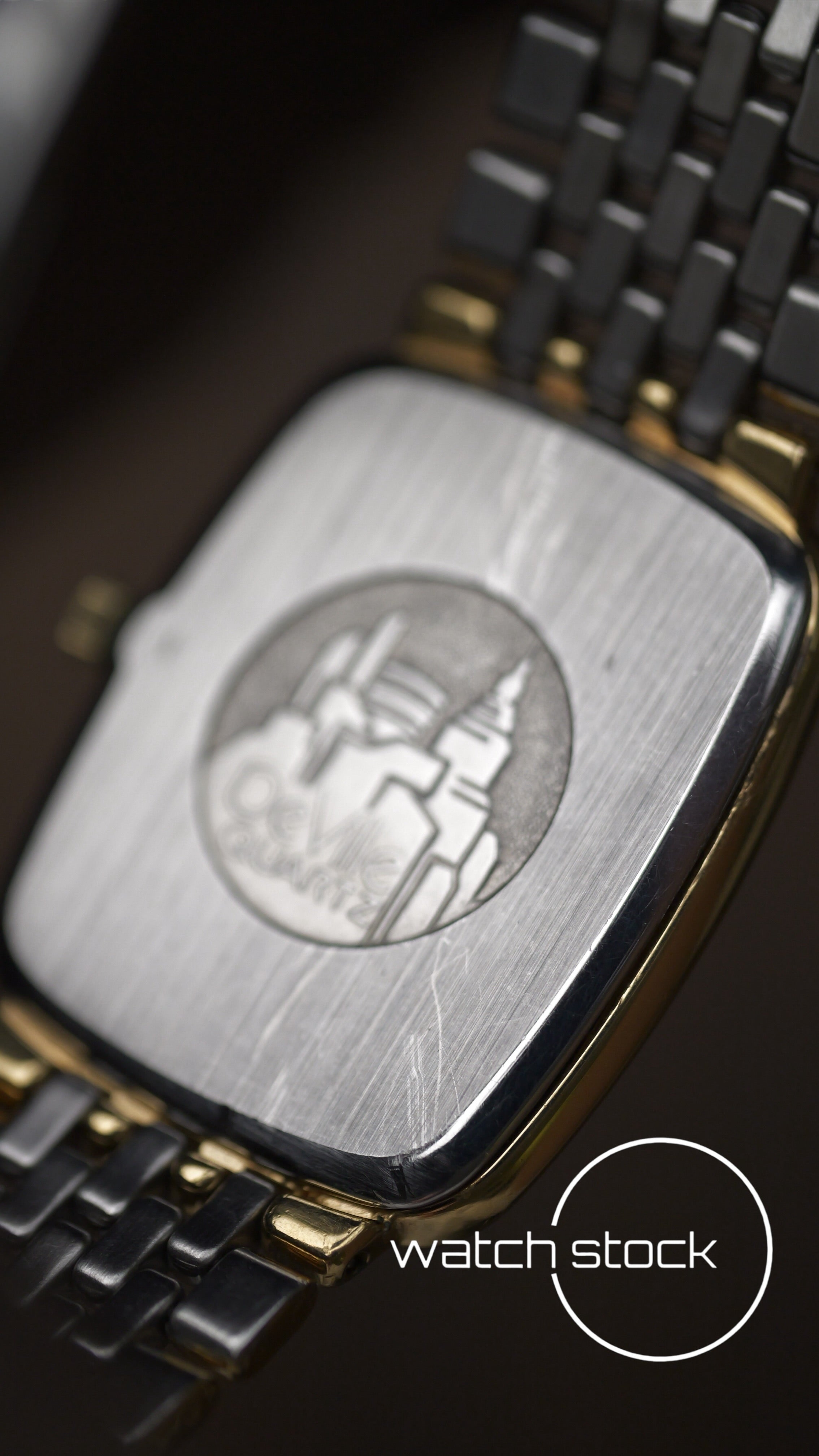 Omega De ville vintage chicchi di riso quadrante onde Quartz 1986