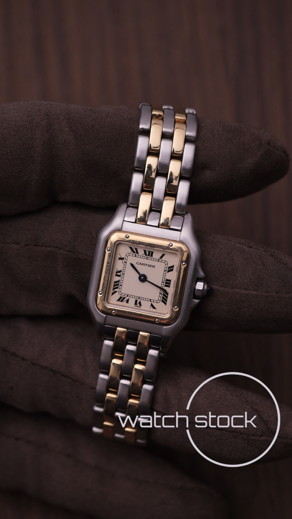 Cartier panthere small due fili vintage ref.6692