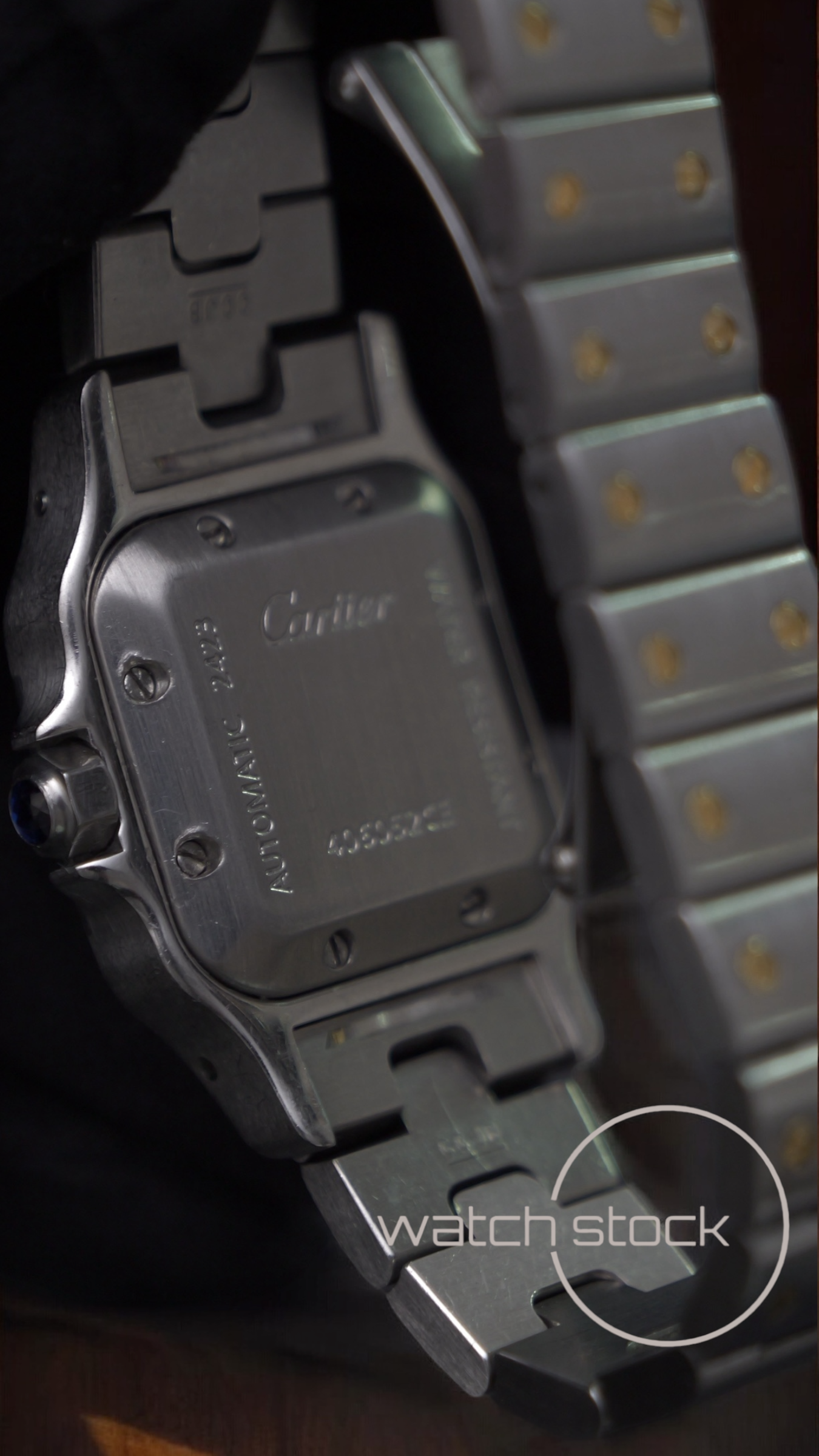 Cartier santos galbee Automatic 24x35mm ref.2423 must de santos