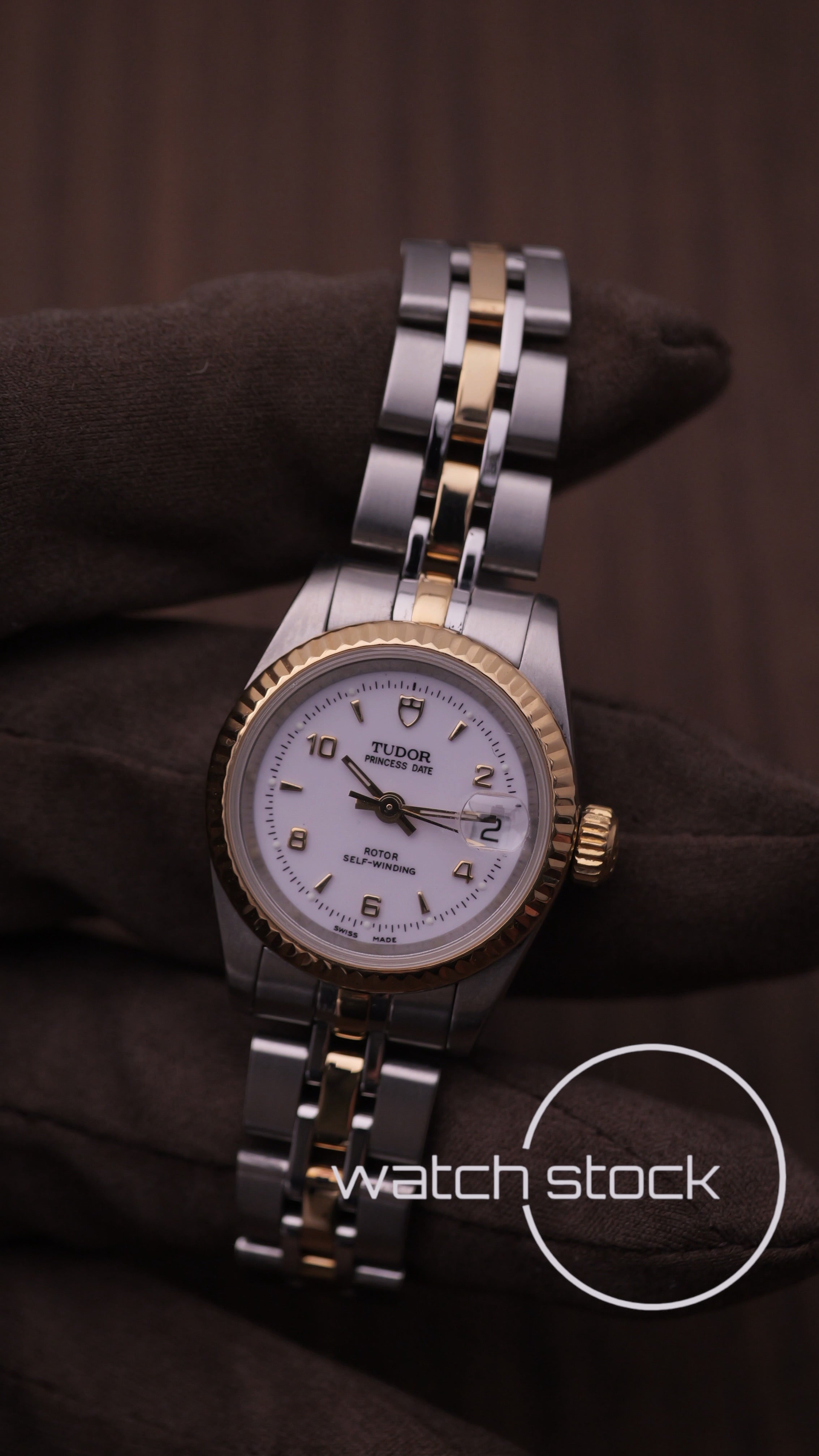 Tudor princess date 26mm two-tone