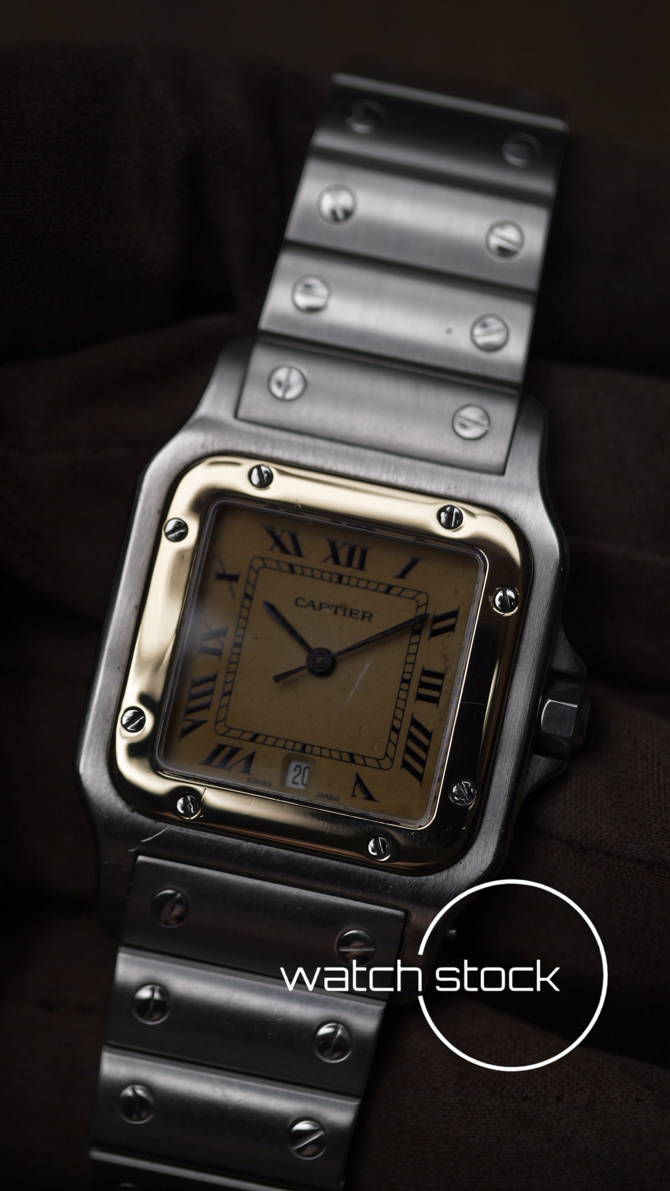 Cartier santos galbee 29x41mm Ref. 187901