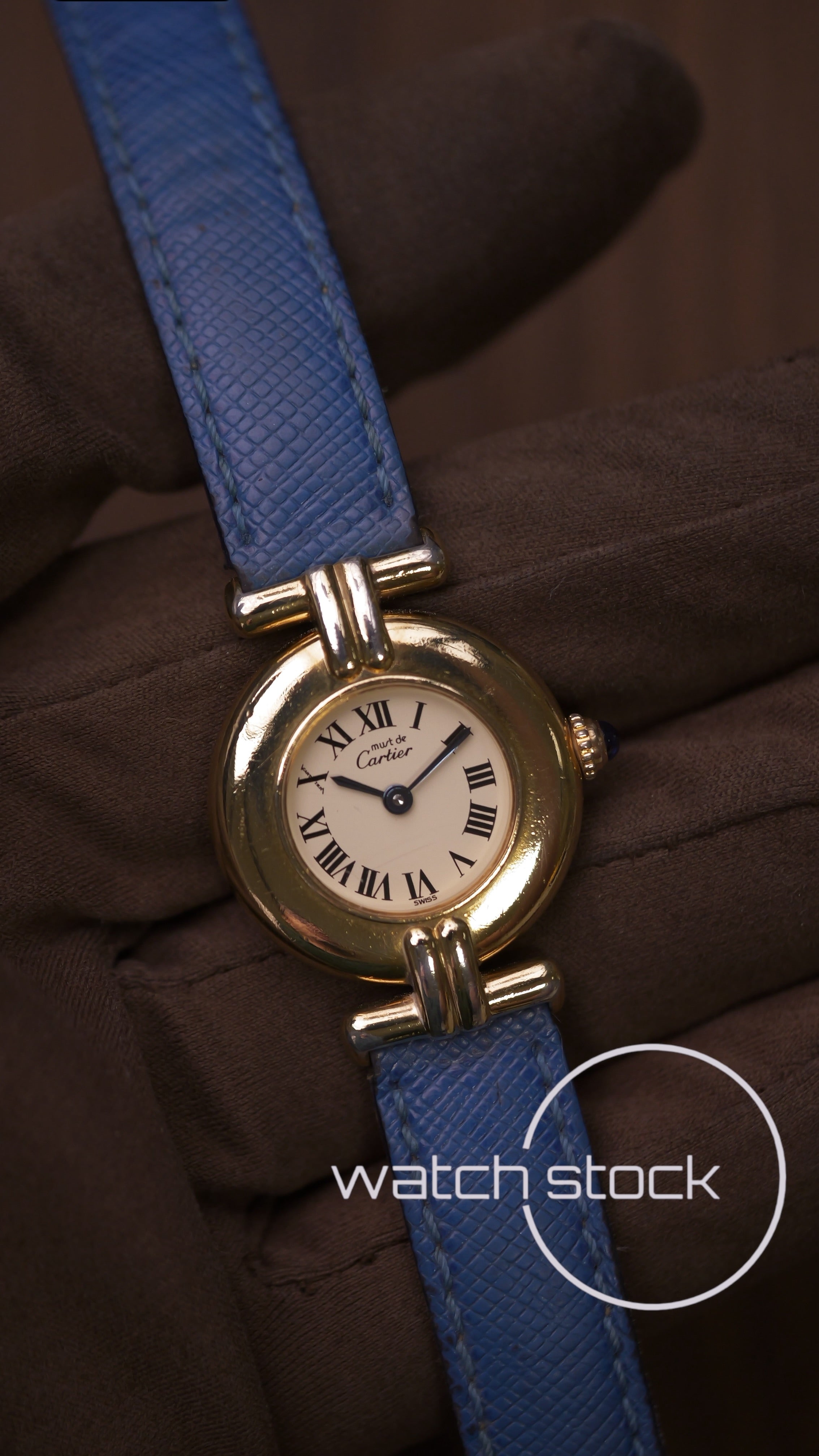 Cartier colisee 24mm ref. 590002  cream dial quartz