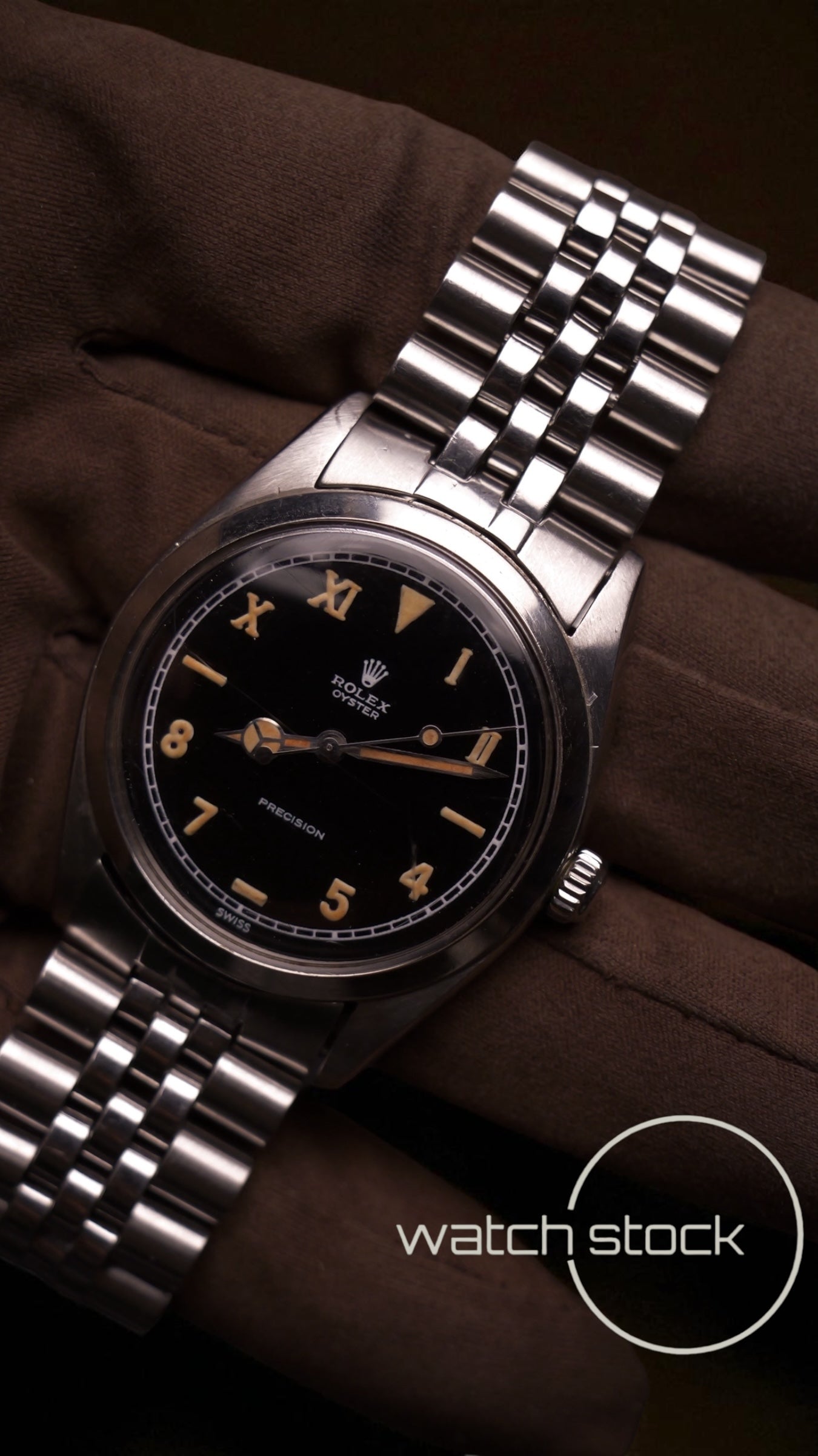 Rolex oyster precision 36mm ref.6424 mexican braccialet