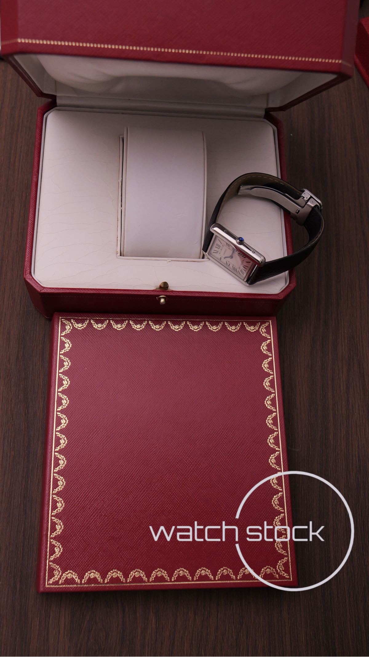Cartier tank solo L ref.3169 Full set 2011º 27x35mm