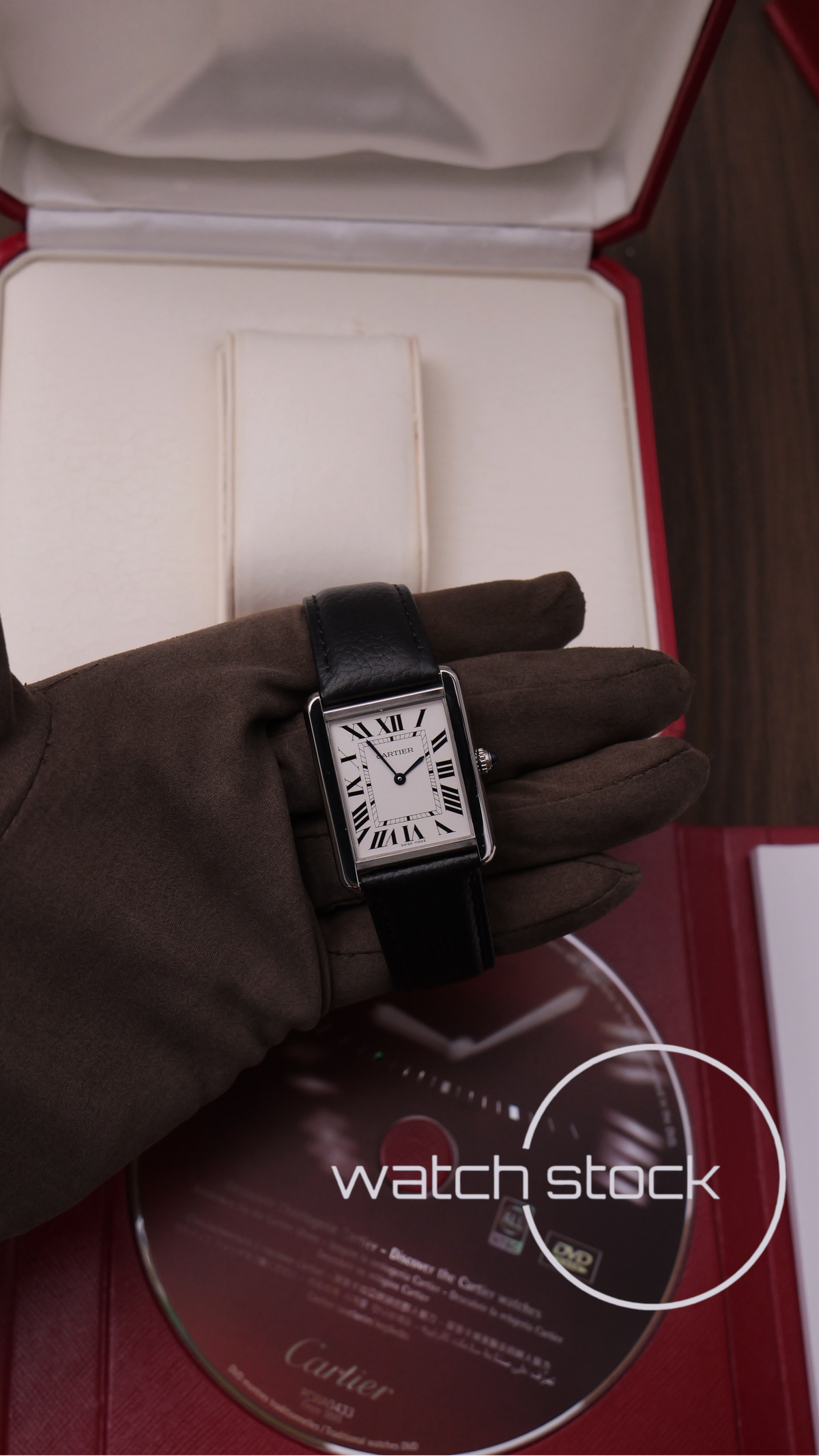 Cartier tank solo L ref.3169 Full set 2013º 27x35mm