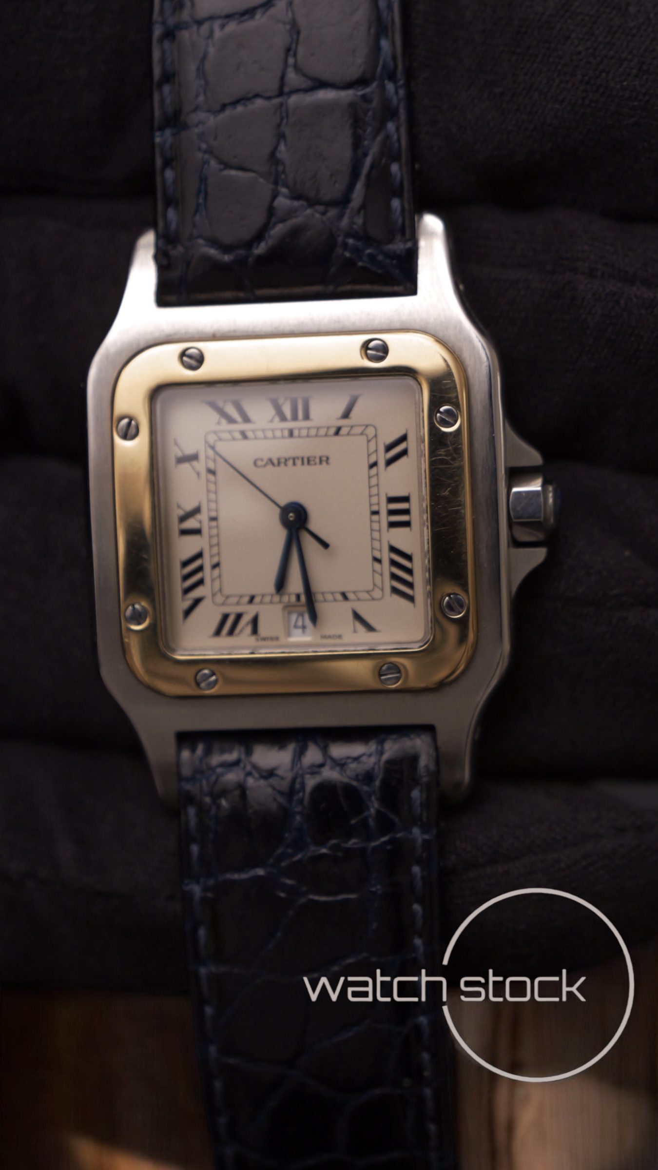 Cartier santos galbe Full set 29x41mm ref.187901 must de cartier quarz