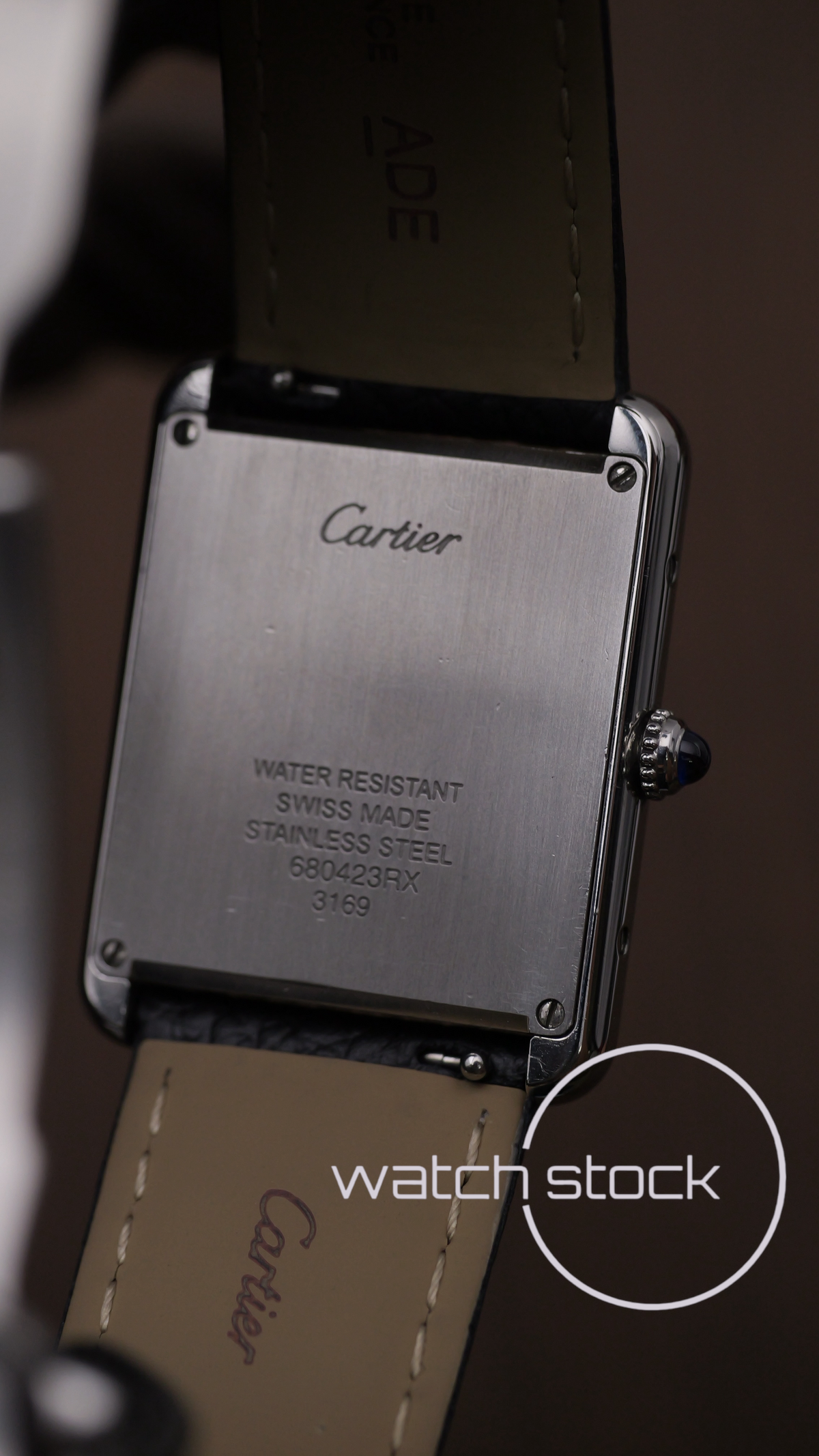 Cartier tank solo L ref.3169 Full set 2011º 27x35mm