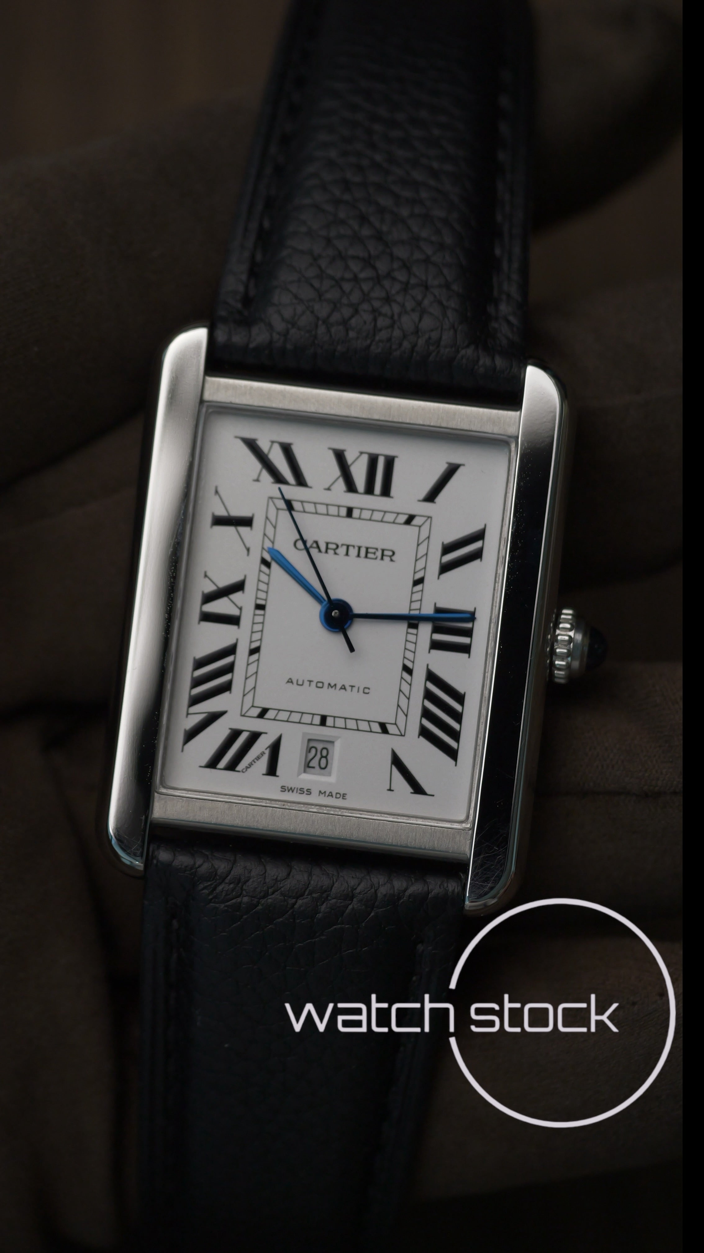 Cartier tank solo XL automatic 2018 ref. 3515 Full set