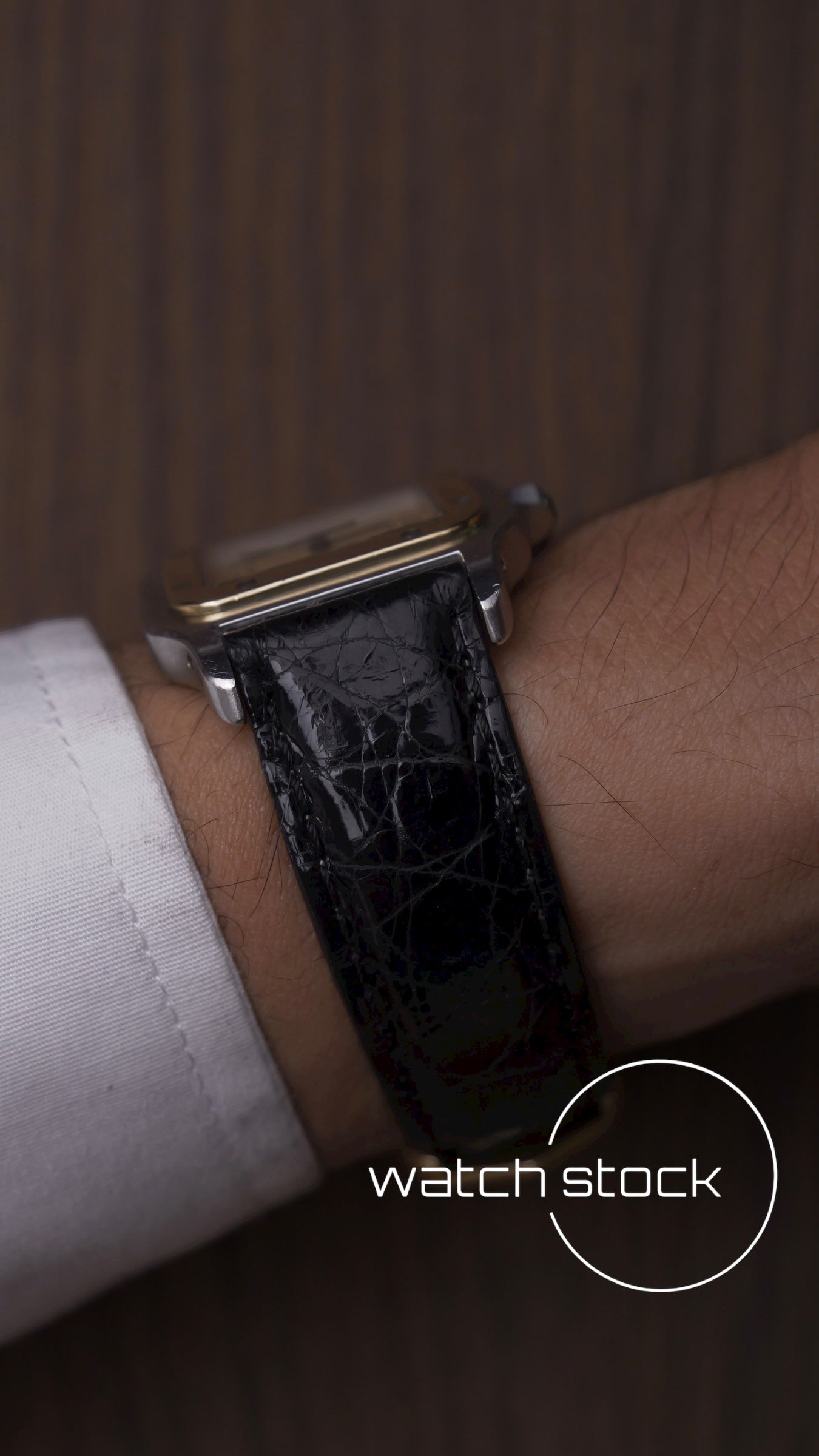 Cartier santos galbee 29x41mm ref.187901 quarz