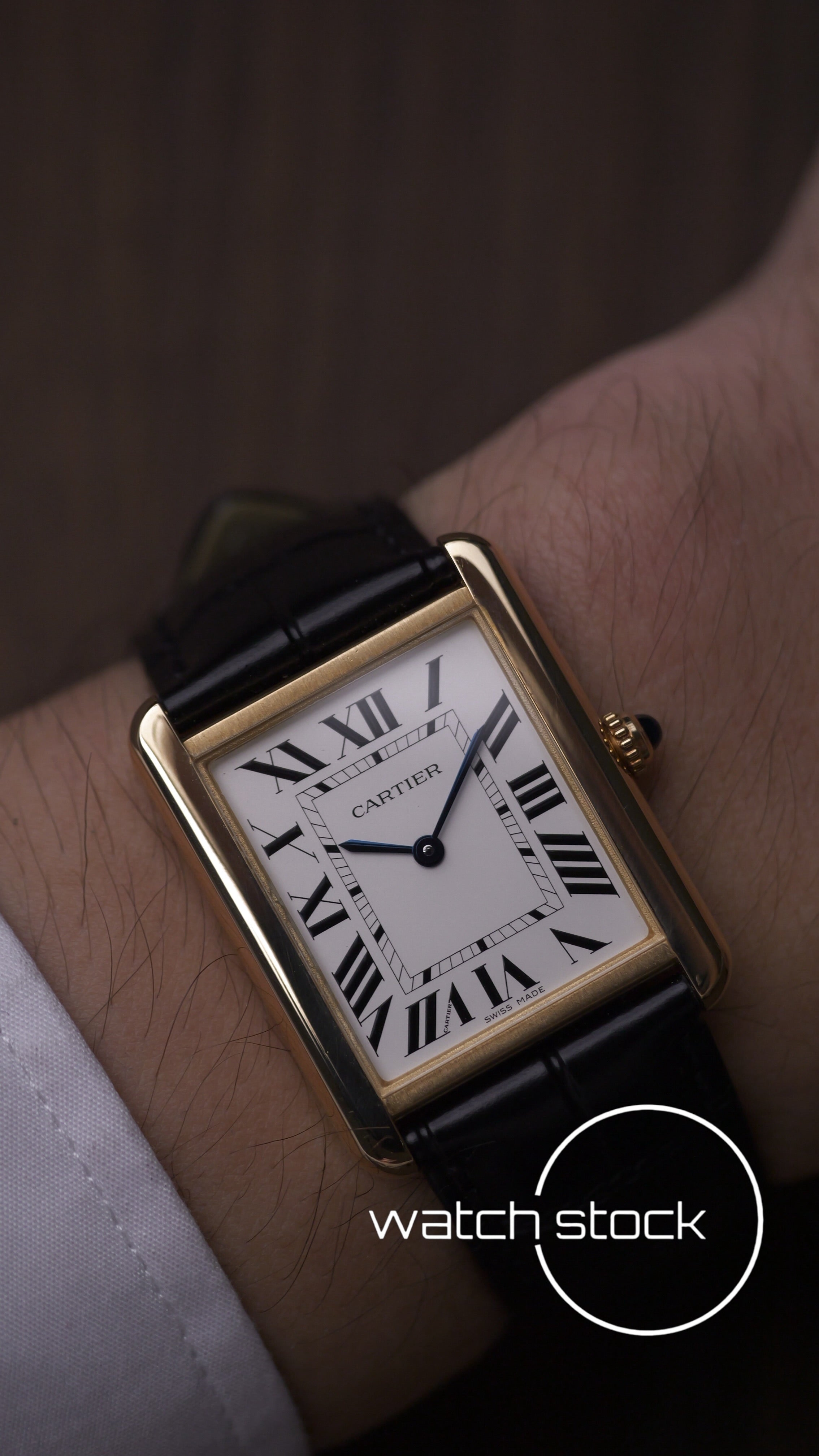 Cartier tank solo L 18K GOLD ref.3167 27x35mm quartz