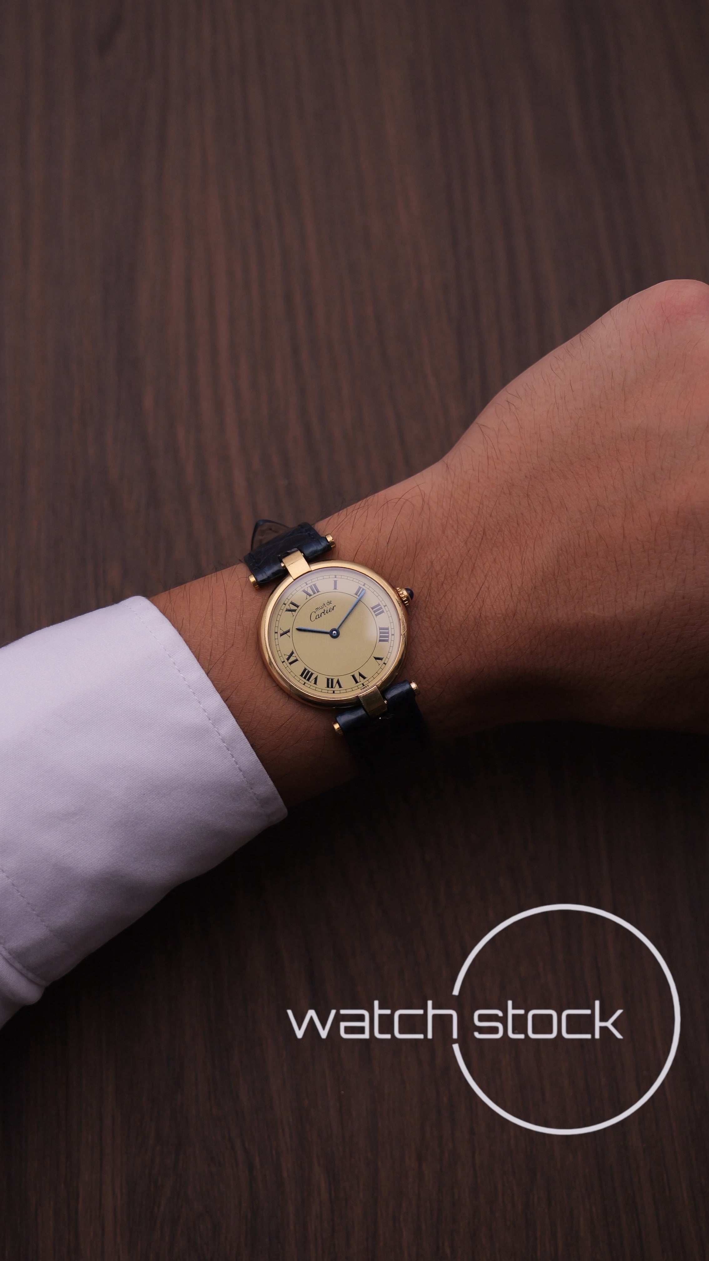 Cartier Vendome Lemon Roman dial anno 1990