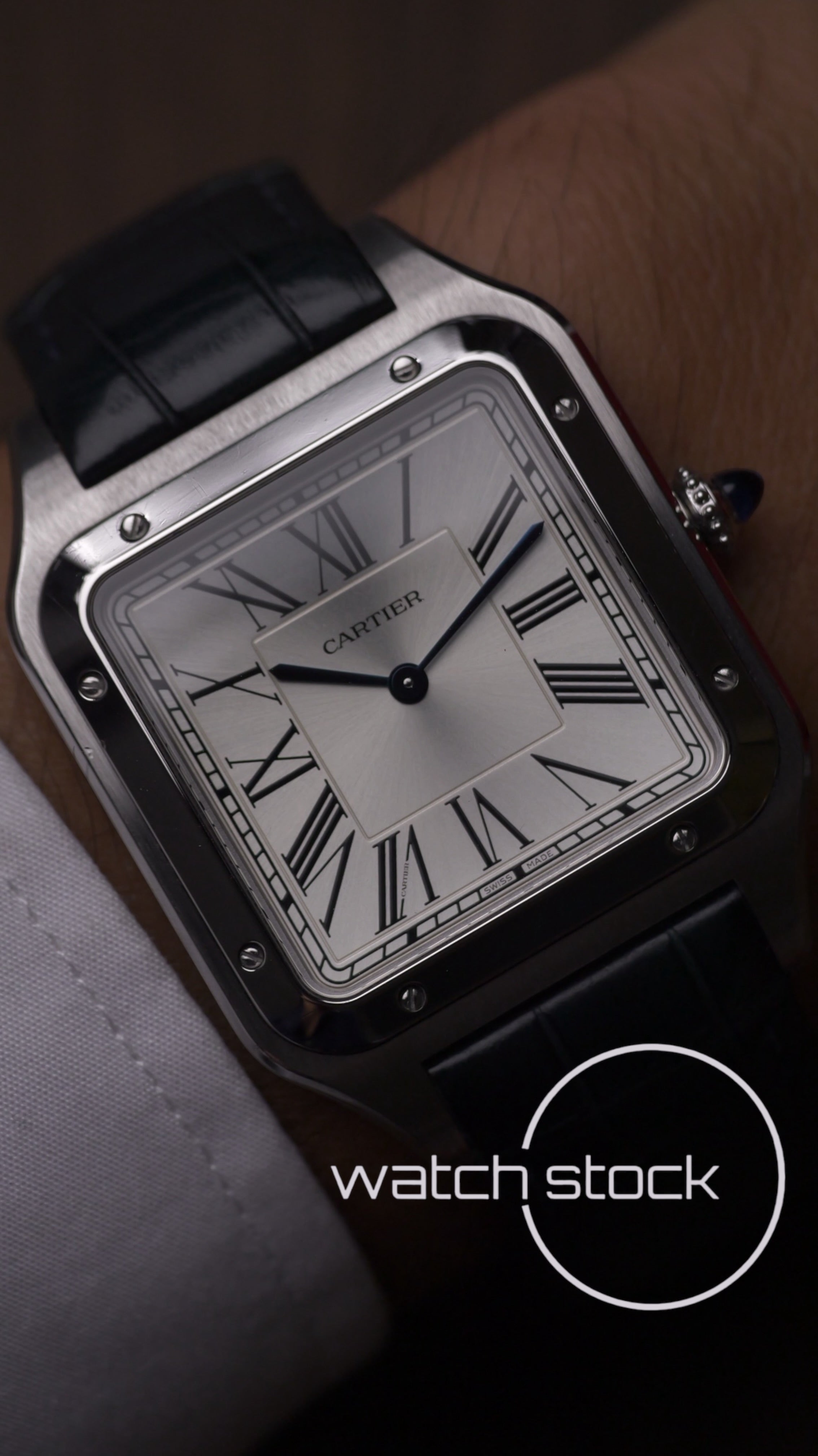 Cartier santos dumont XL manual ref. WSSA0032 anno 2020  Full set