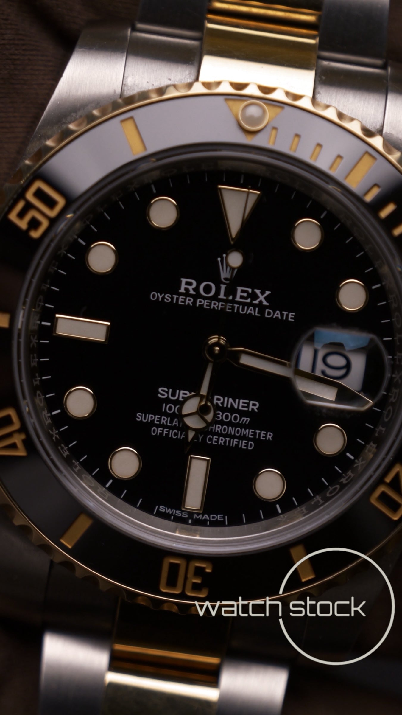 Rolex submariner data 41mm ref.116613LN two-tone 2020