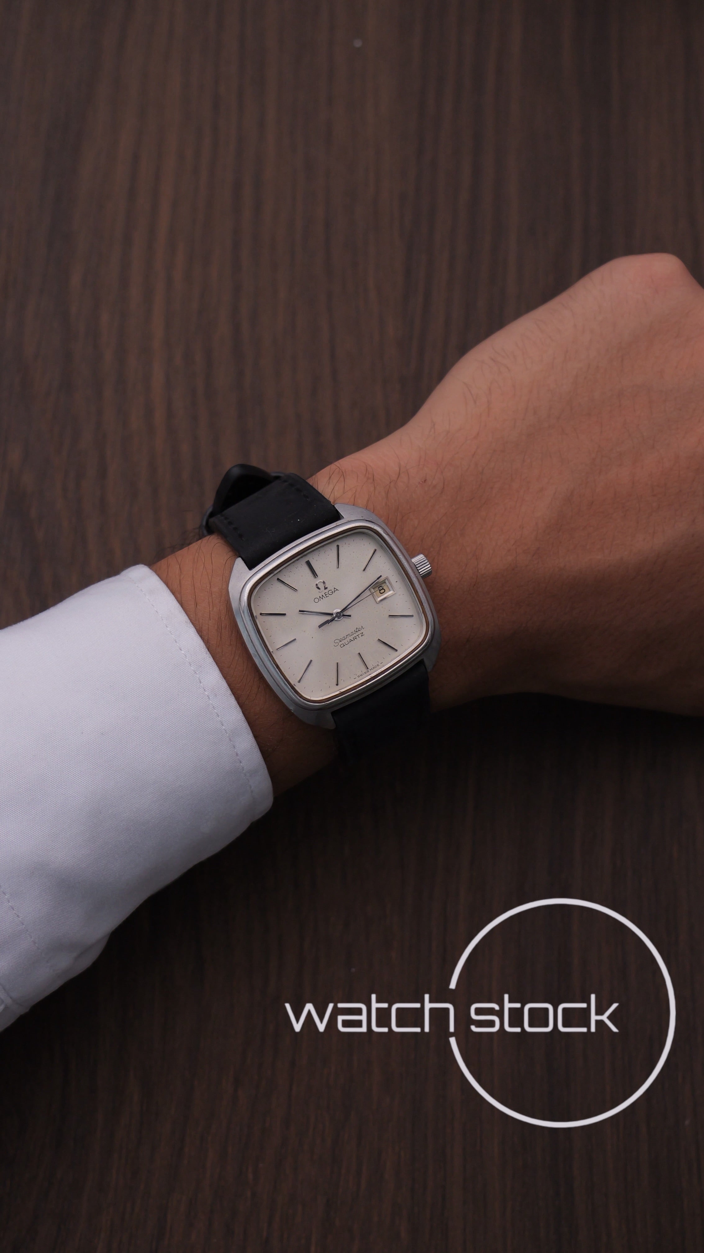 Omega Seamaster  TV Dial Quartz