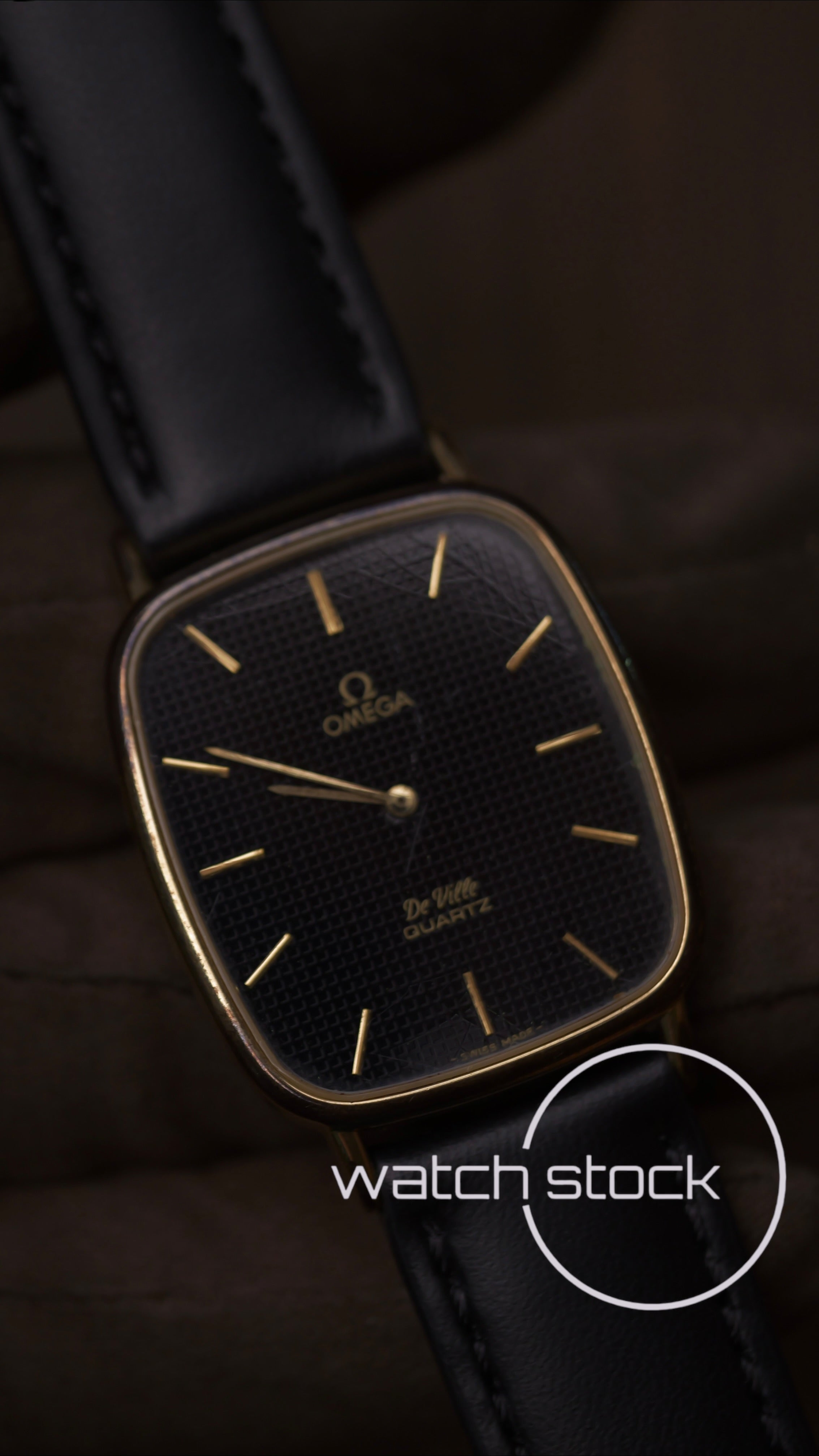 Omega De ville vintage 33mm placcato oro