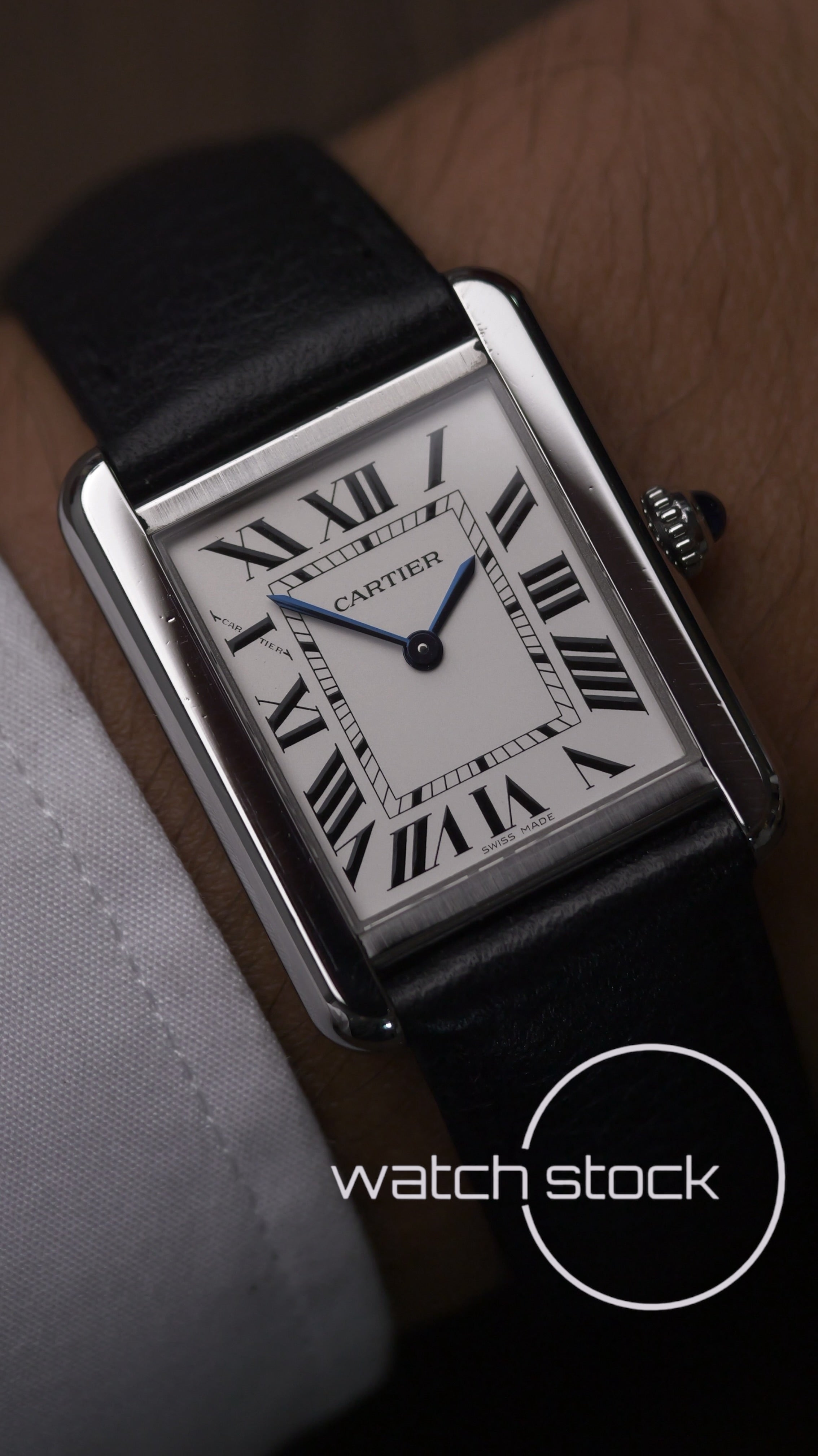 Cartier Tank Solo Ref WSTA0030 S/M 31x25mm Full set