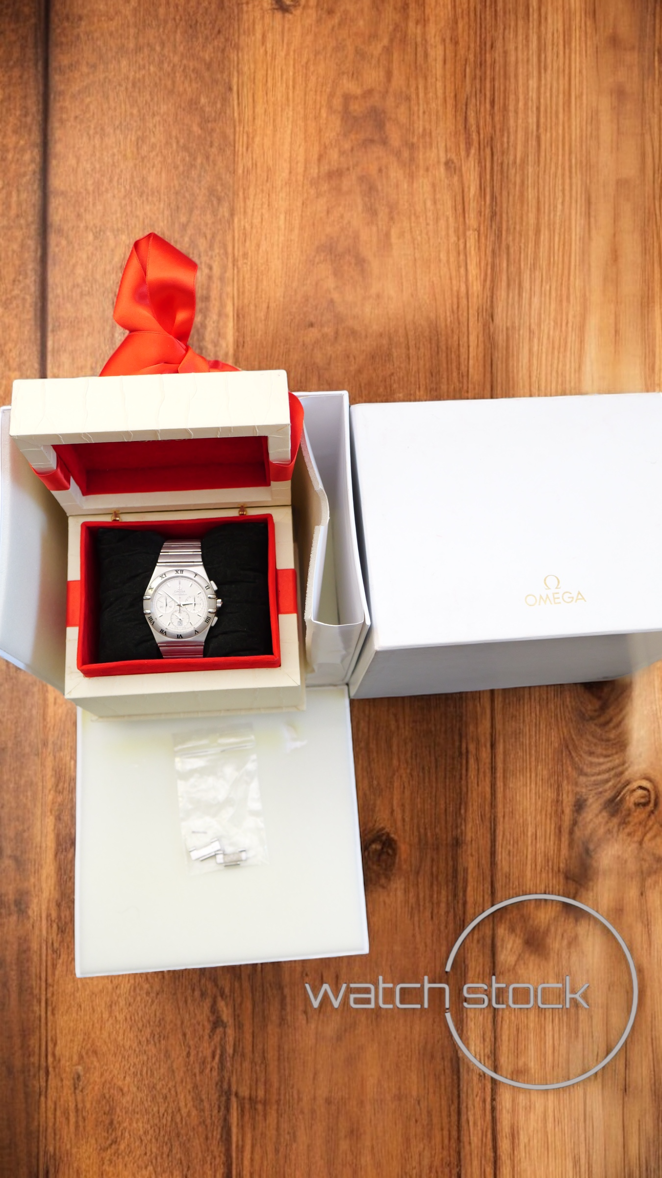 Omega constellation double Eagle chrono (39mm) Condizioni eccellenti white dial