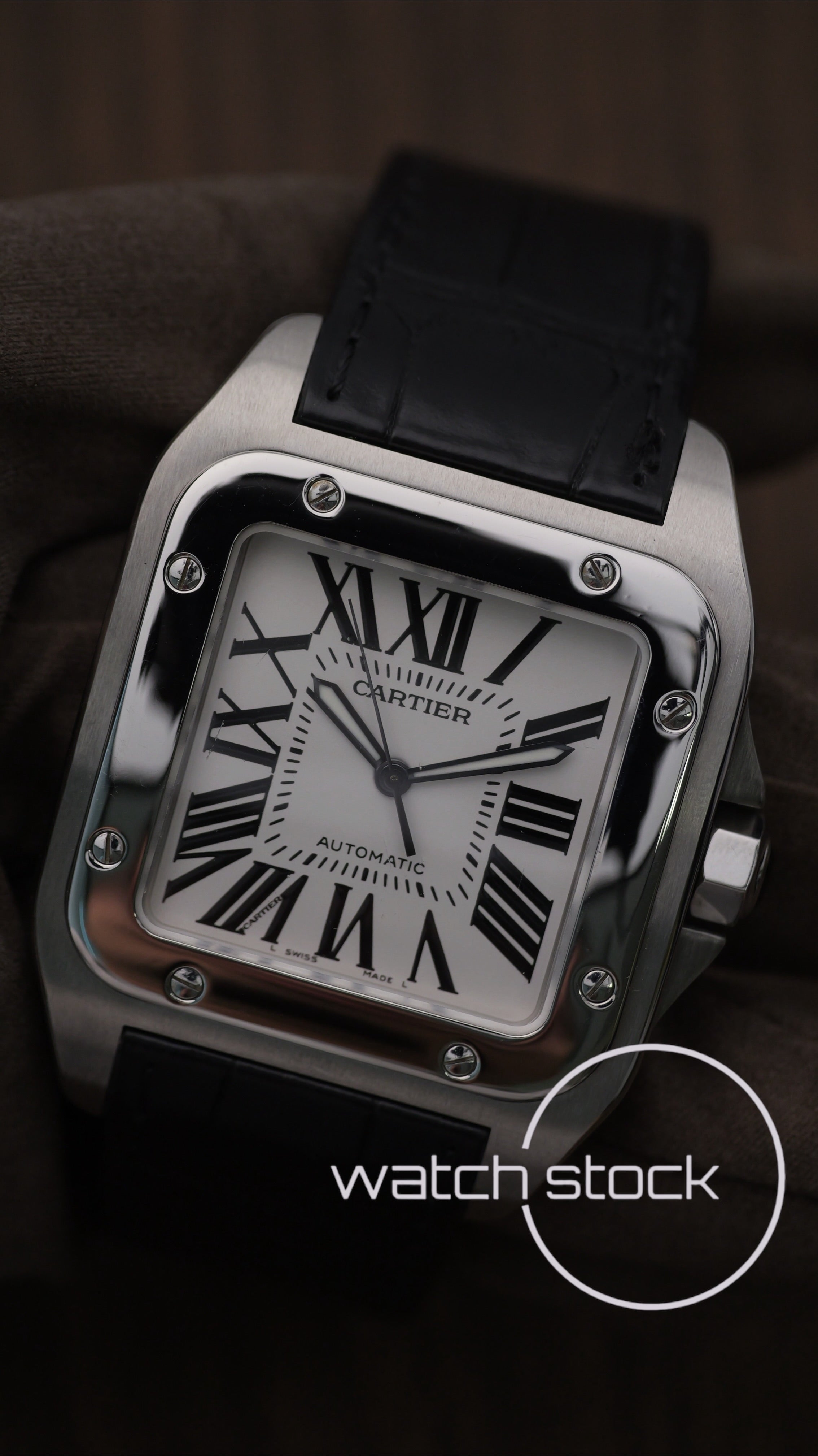 Cartier santos 100 XL ref.2656 Automatic 38×51mm