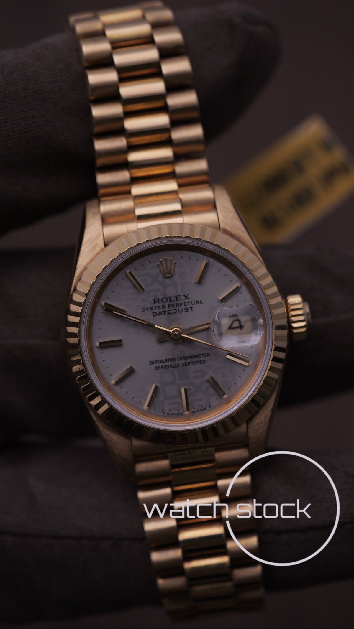 Rolex datejust 26mm Ref.69178 FULL SET full gold