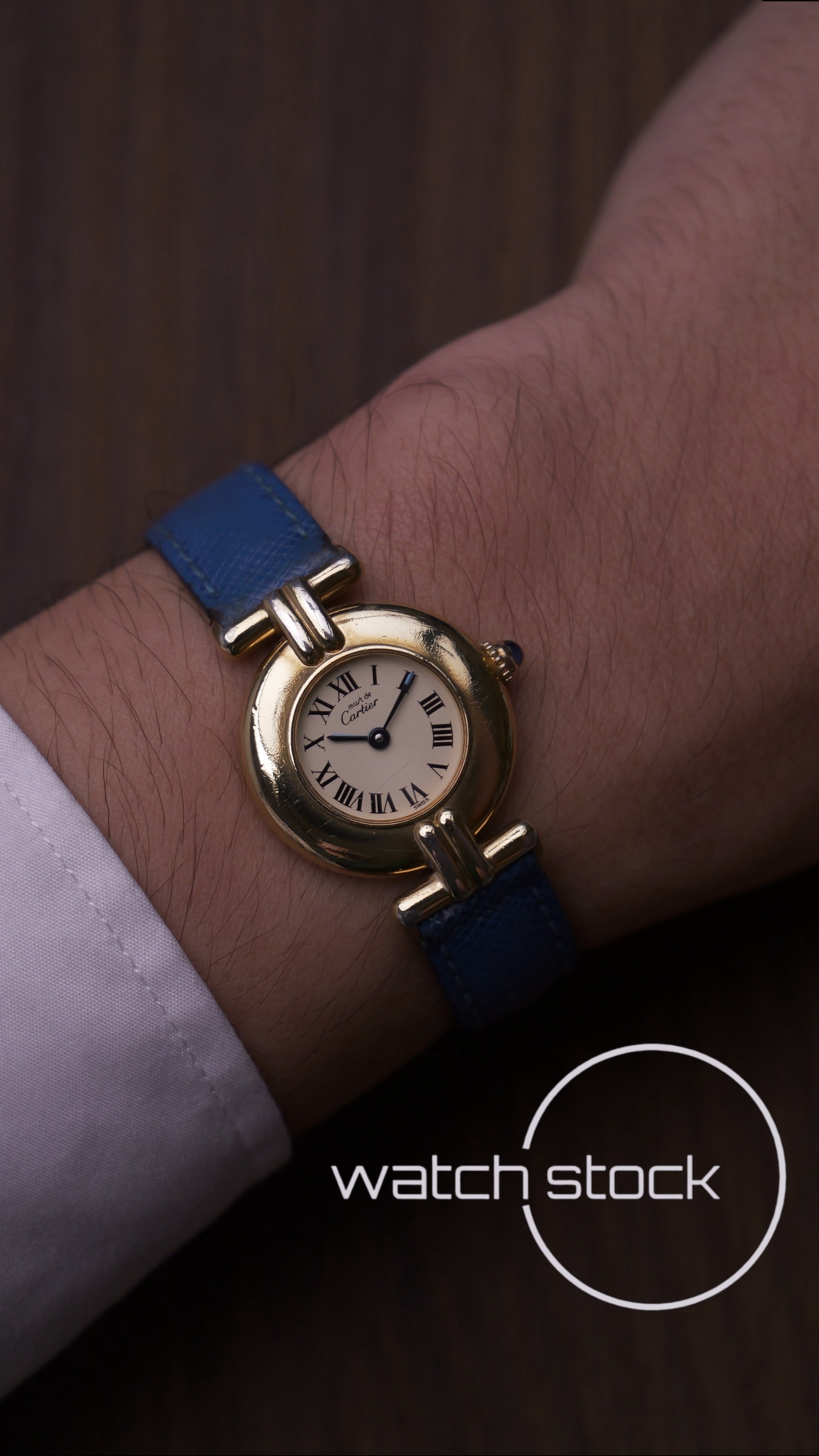 Cartier colisee 24mm ref. 590002  cream dial quartz