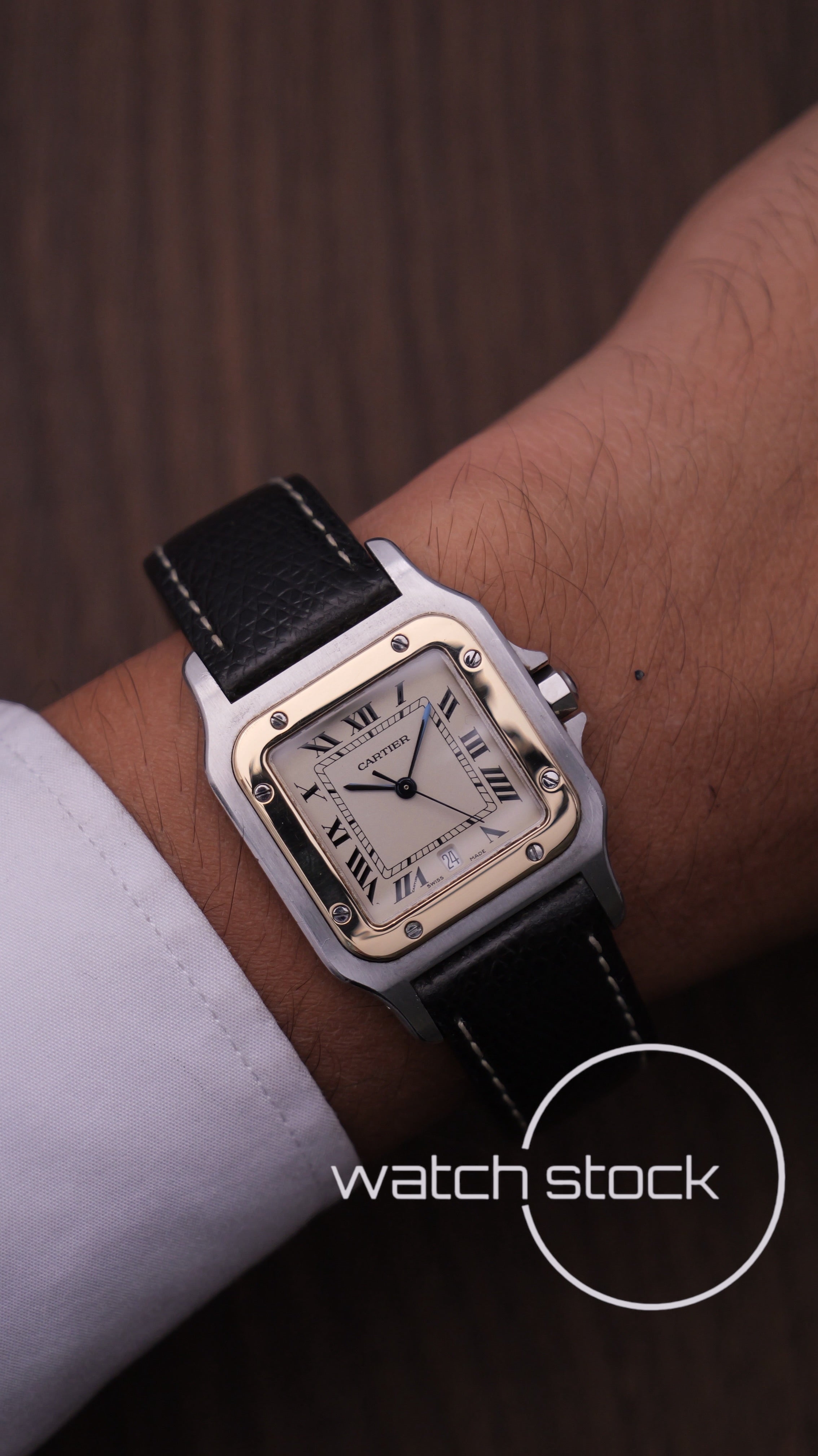 Cartier santos galbee 29x41mm Ref. 187901