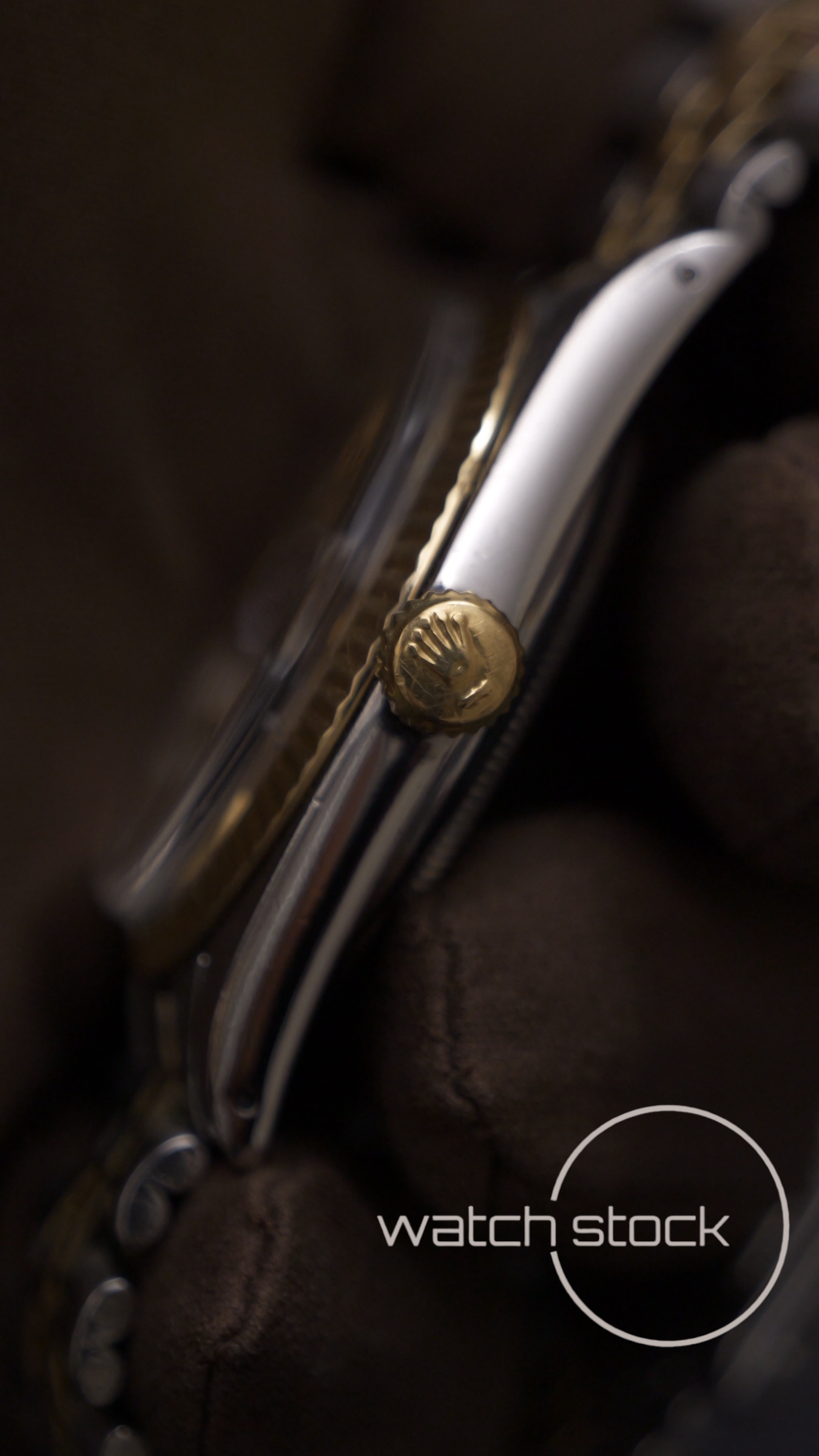 Rolex datejust linen dial 36mm ref. 1601 steel / gold bitonale