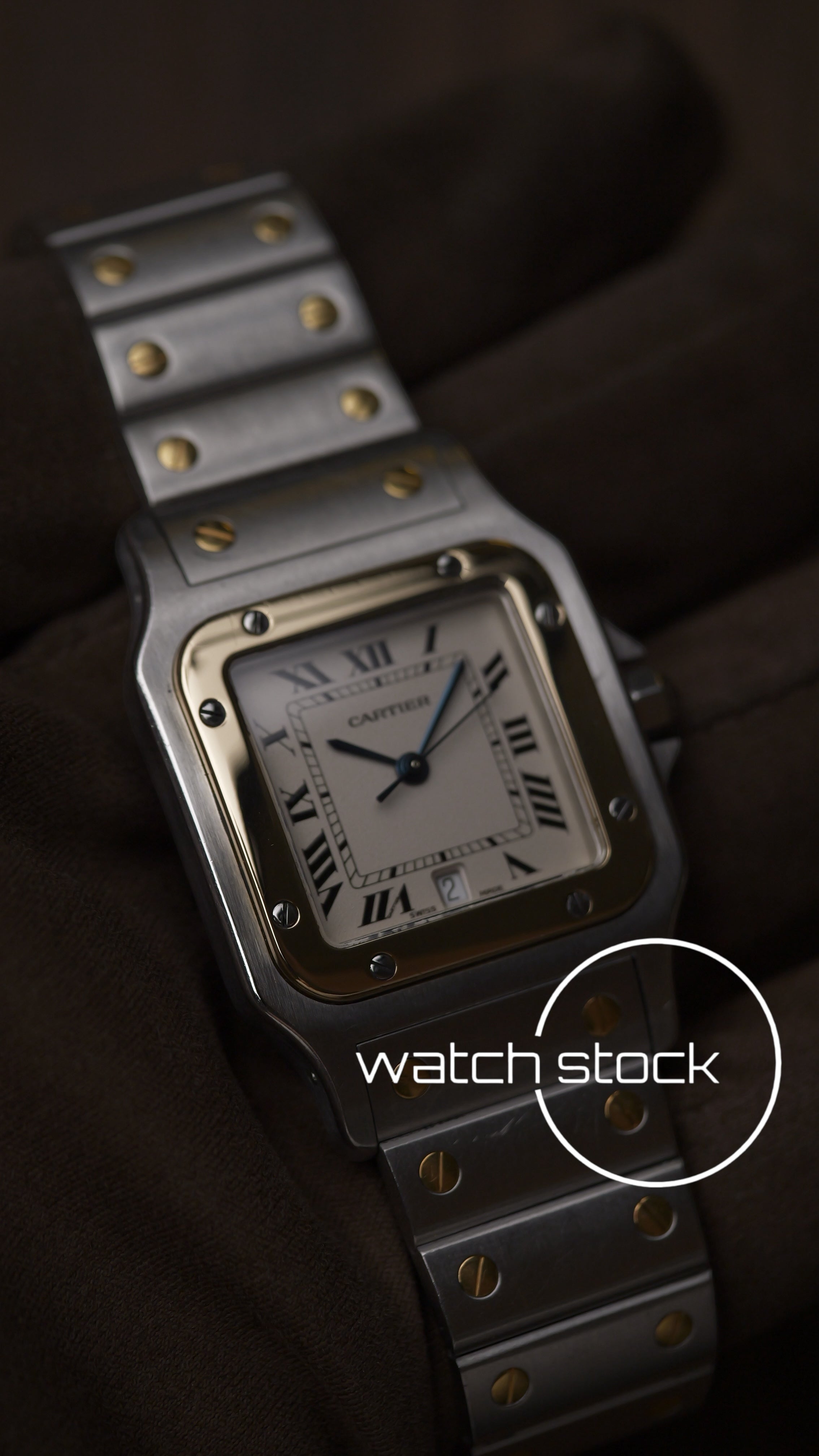 Cartier santos galbee 29x41mm Ref. 1566