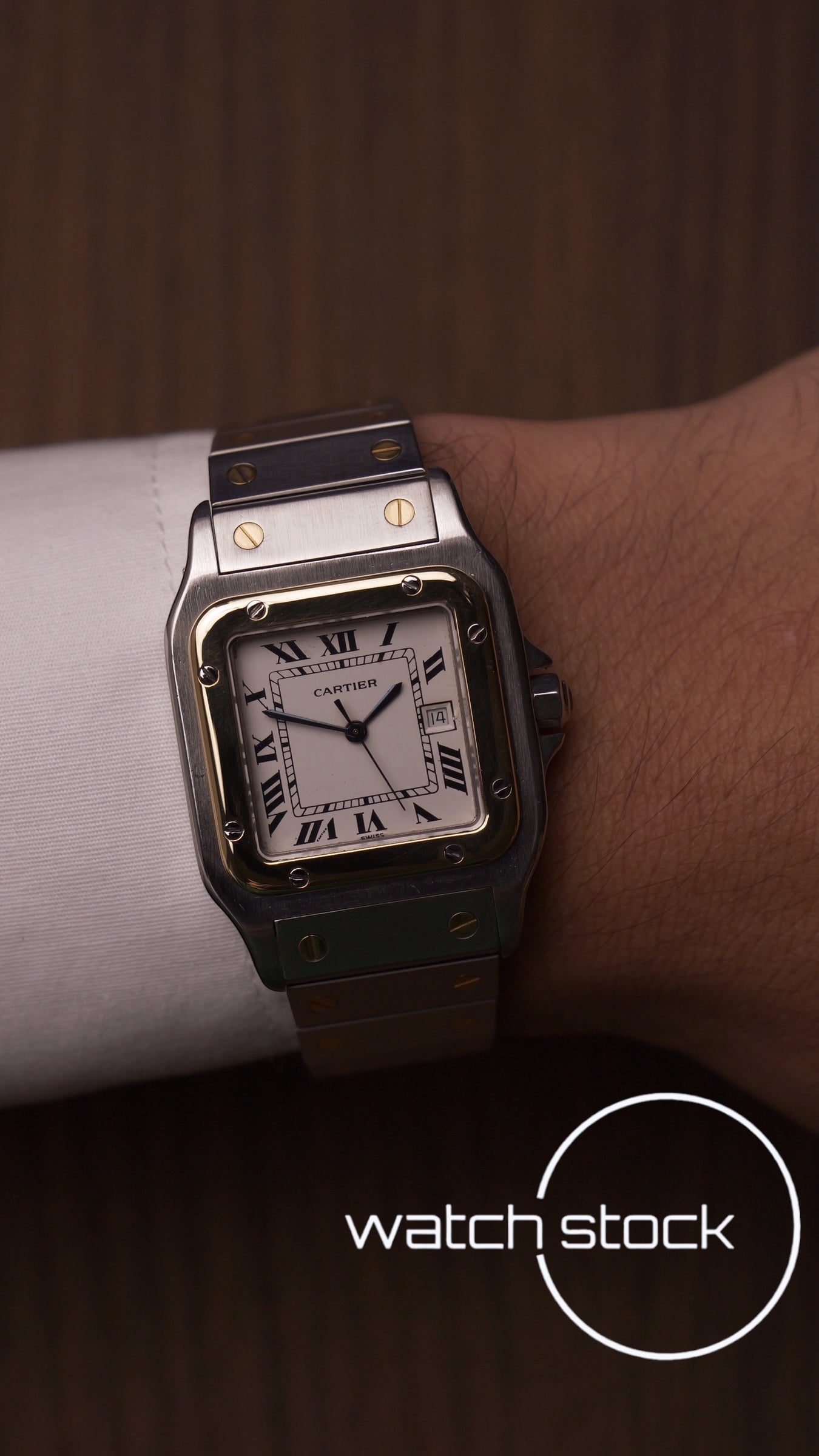 Cartier santos carré ref.2961 Automatic vintage 29x41mm santos de cartier