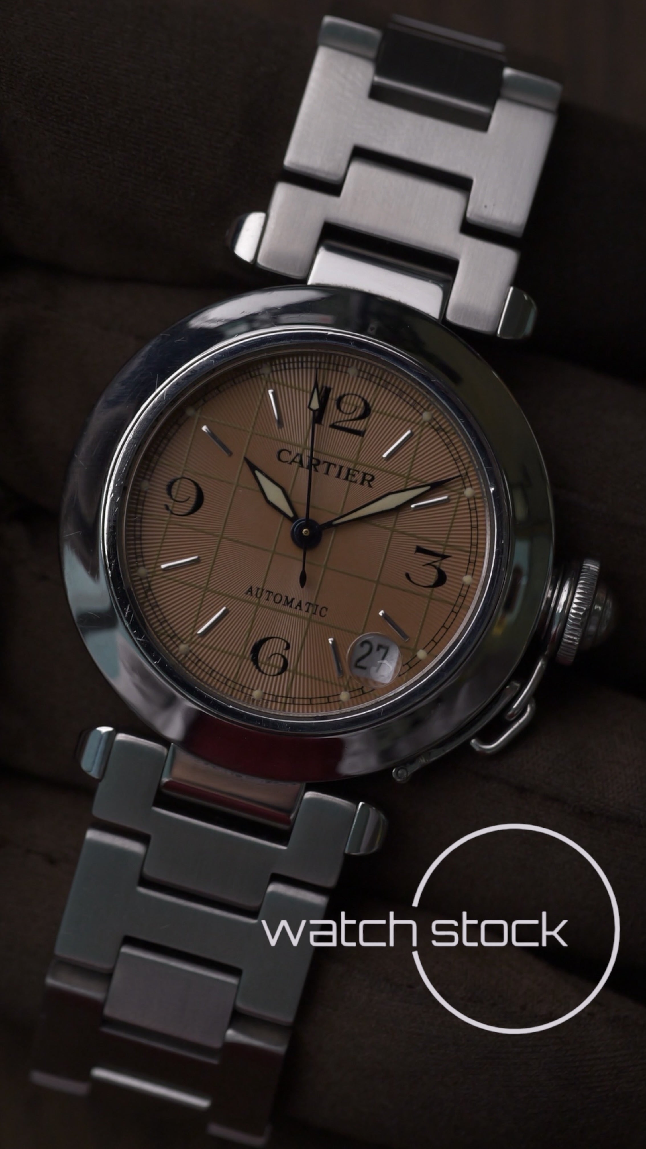 Cartier Pasha Automatic 35mm ref.2324 Salmon Dial