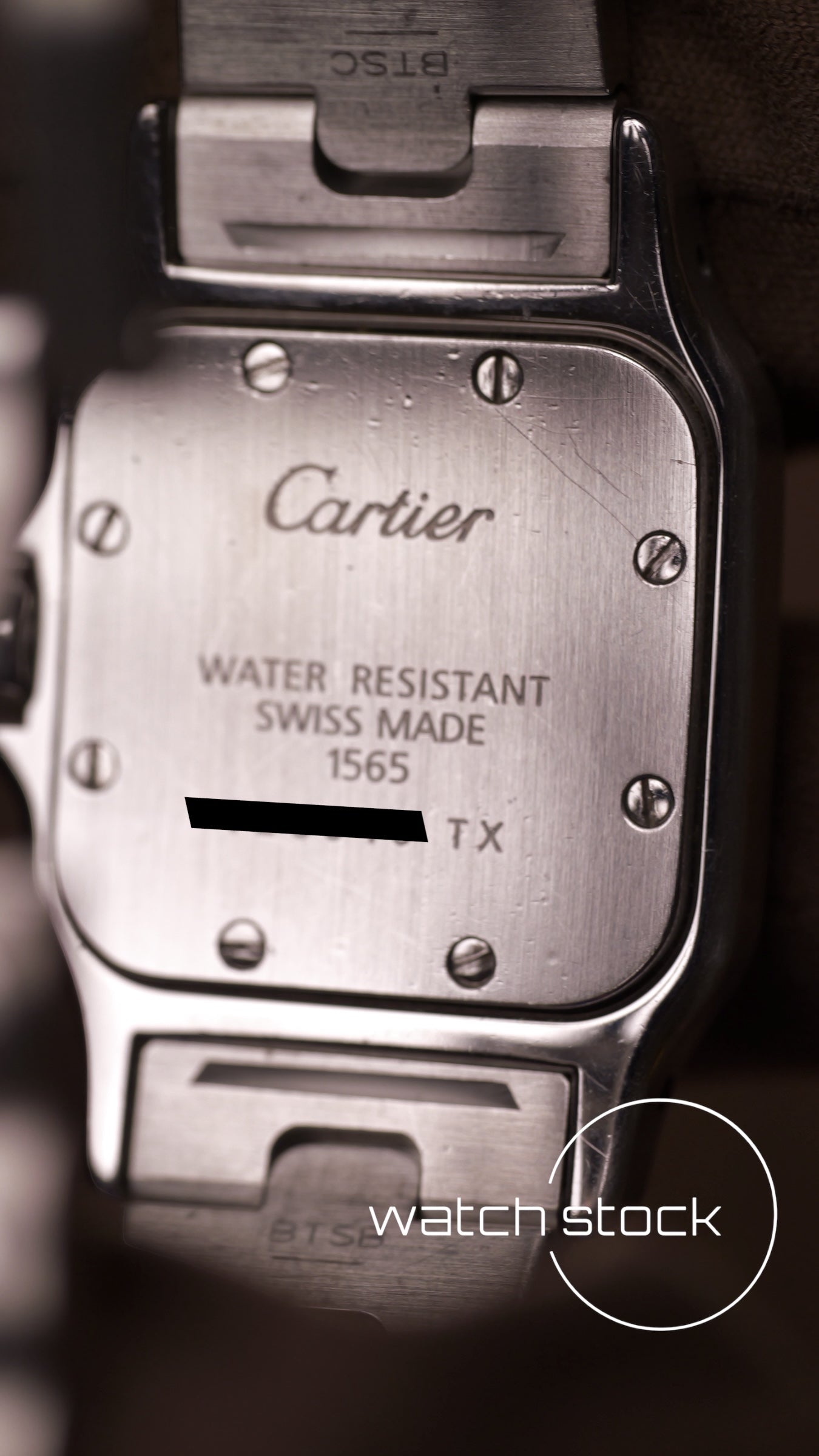 Cartier santos galbee quartz 24x35mm ref.1565