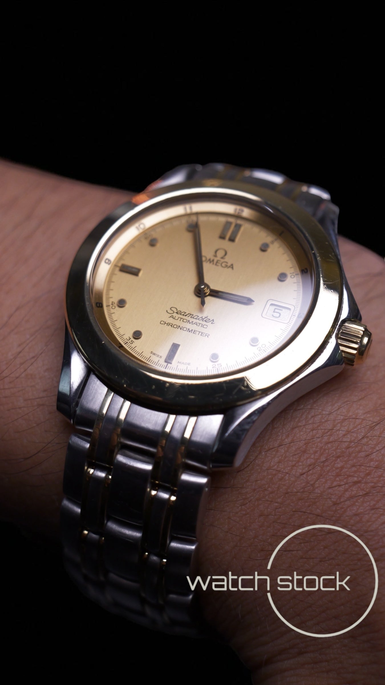Omega Seamaster Chronometer 36mm ref 49625997+ Card 1998