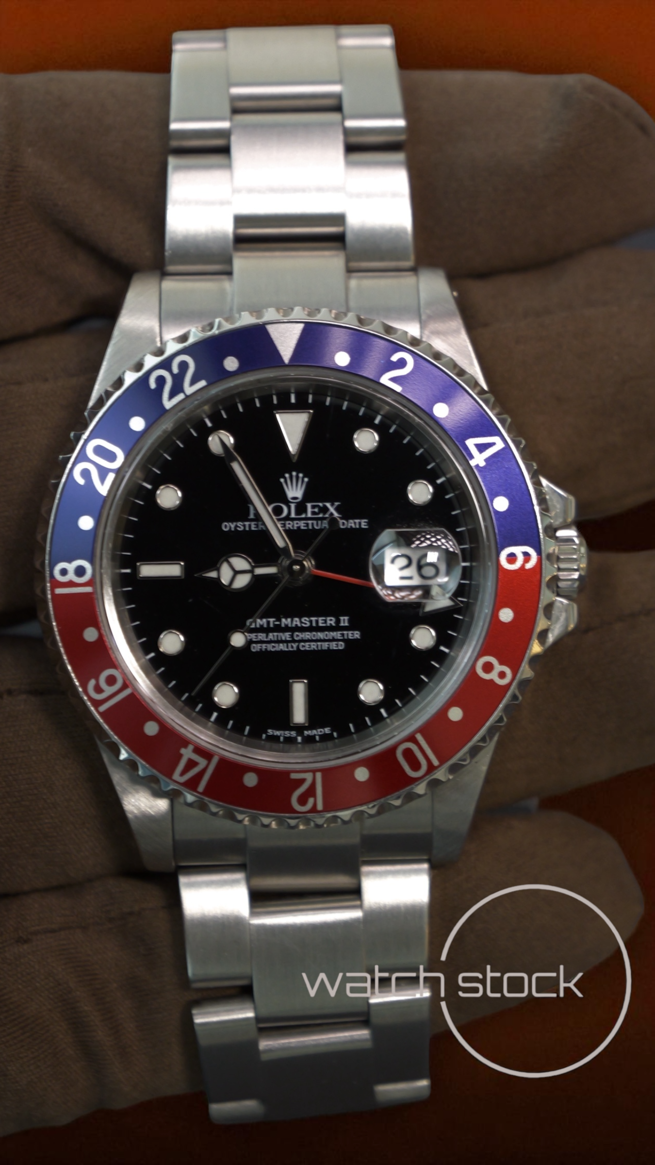 Rolex gmt master II Pepsi 16710 Full set 2002