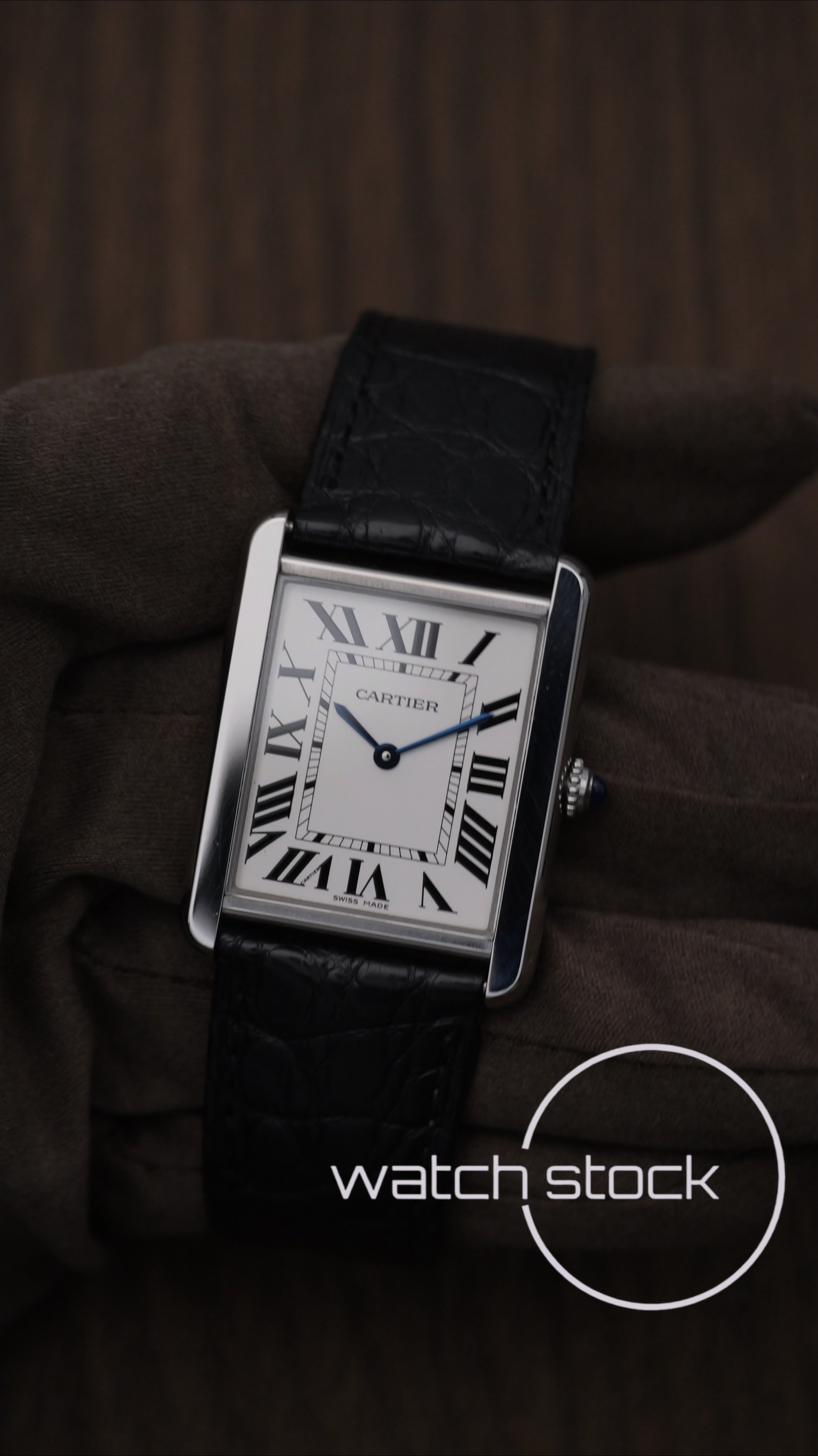 Cartier tank solo L ref.3169 27x35mm