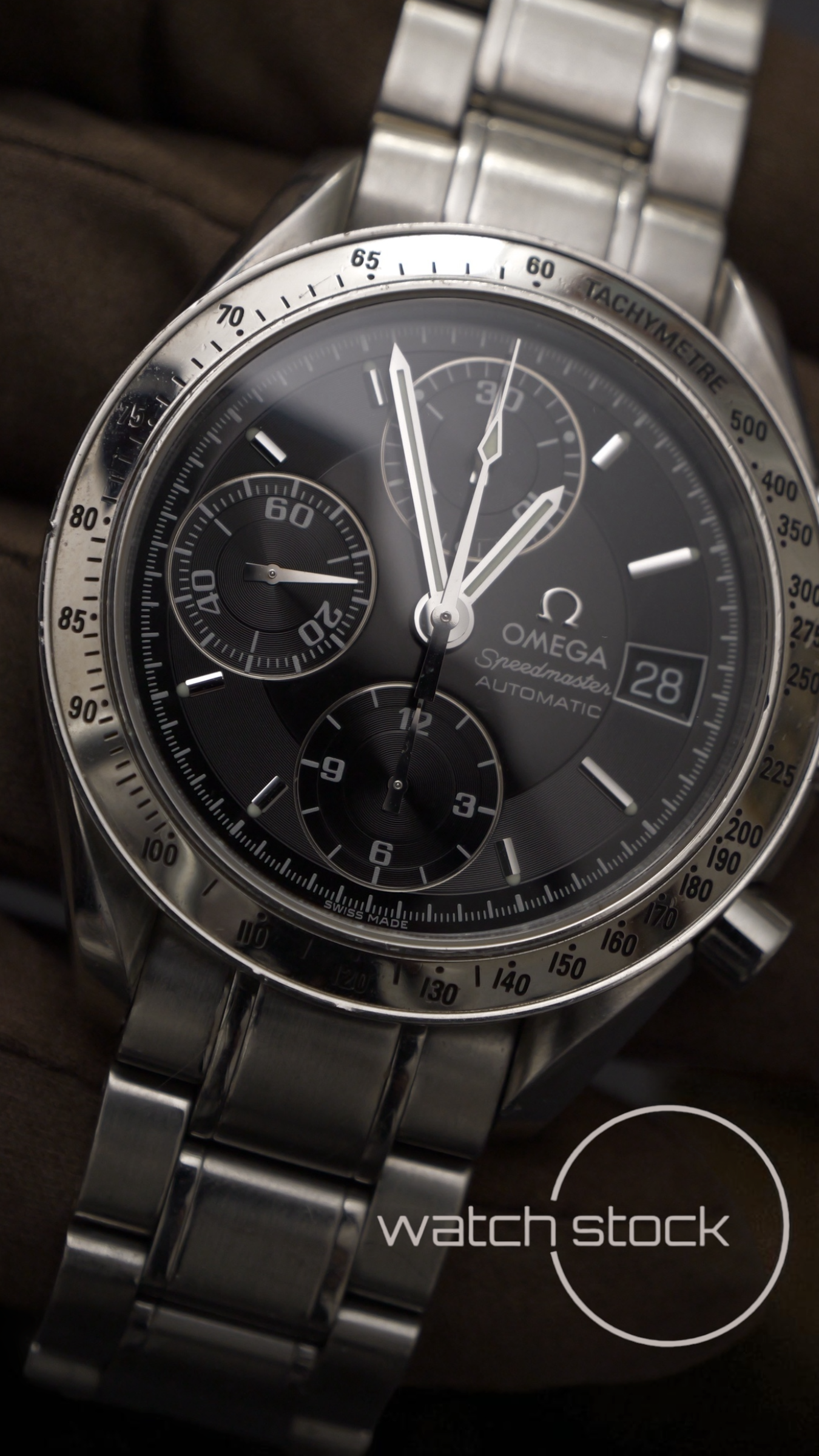 Omega speedmaster date 39mm condizioni eccezionali Ref. 3513.50 automatic black dial
