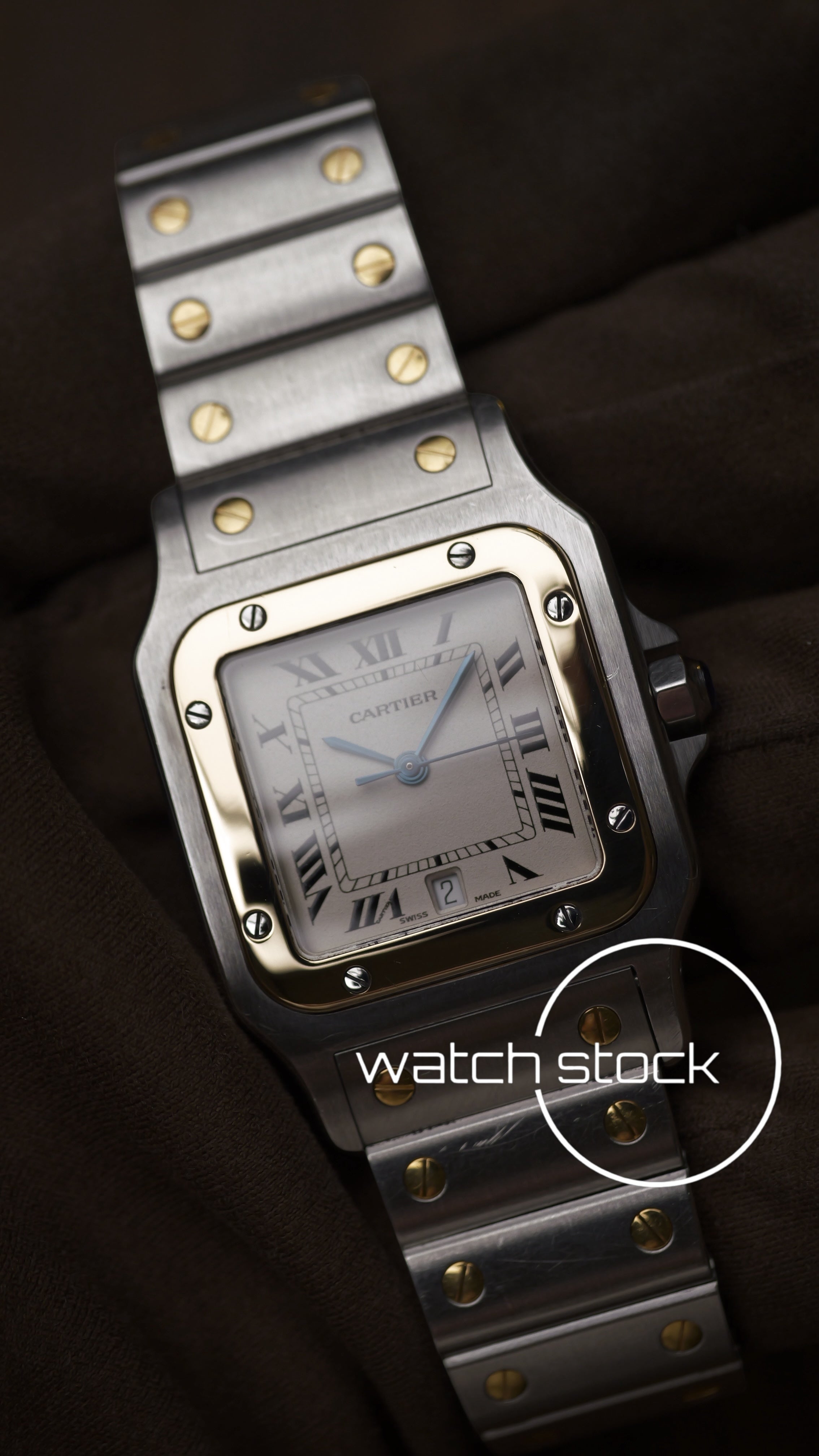 Cartier santos galbee 29x41mm Ref. 1566