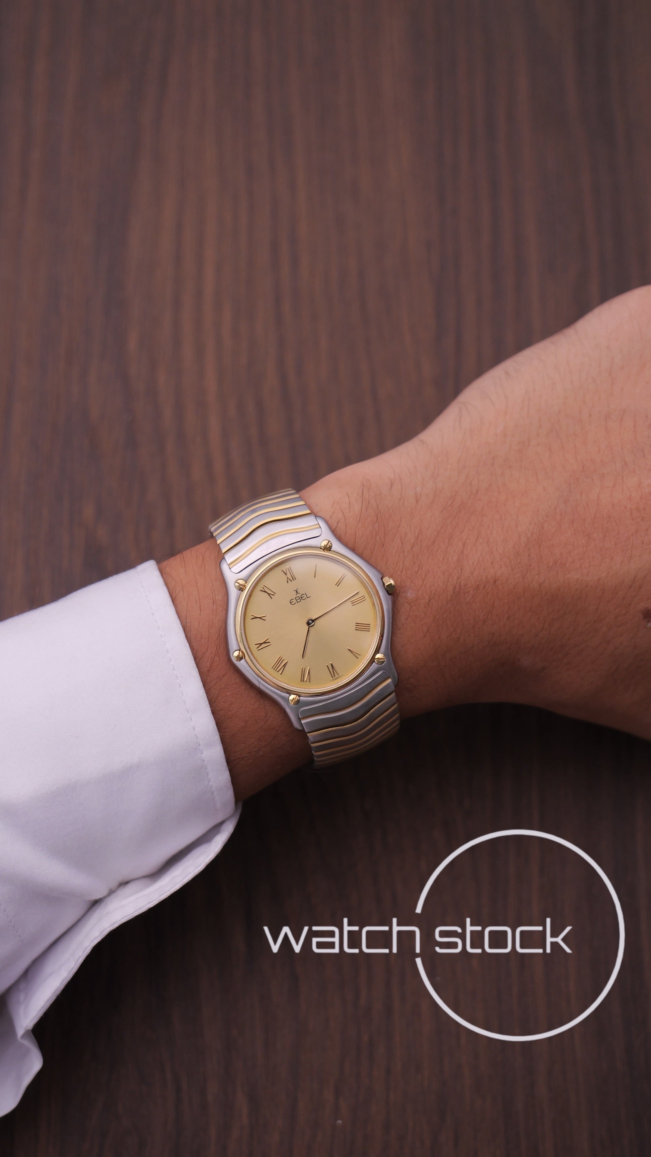 Ebel sport classic wave Quartz 36mm ref 181903
