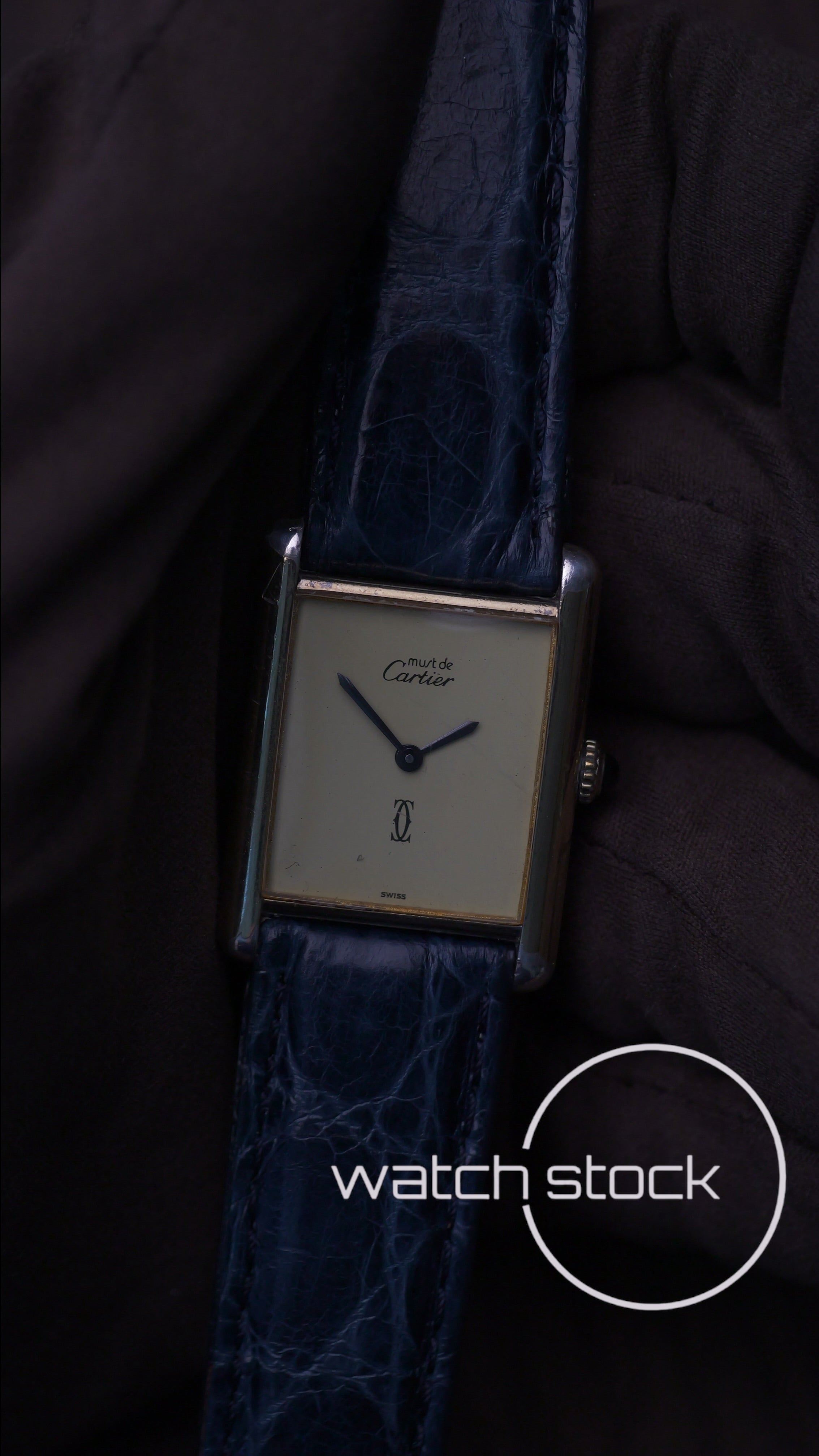 Cartier Tank TG6 quadrante lemon 1980
