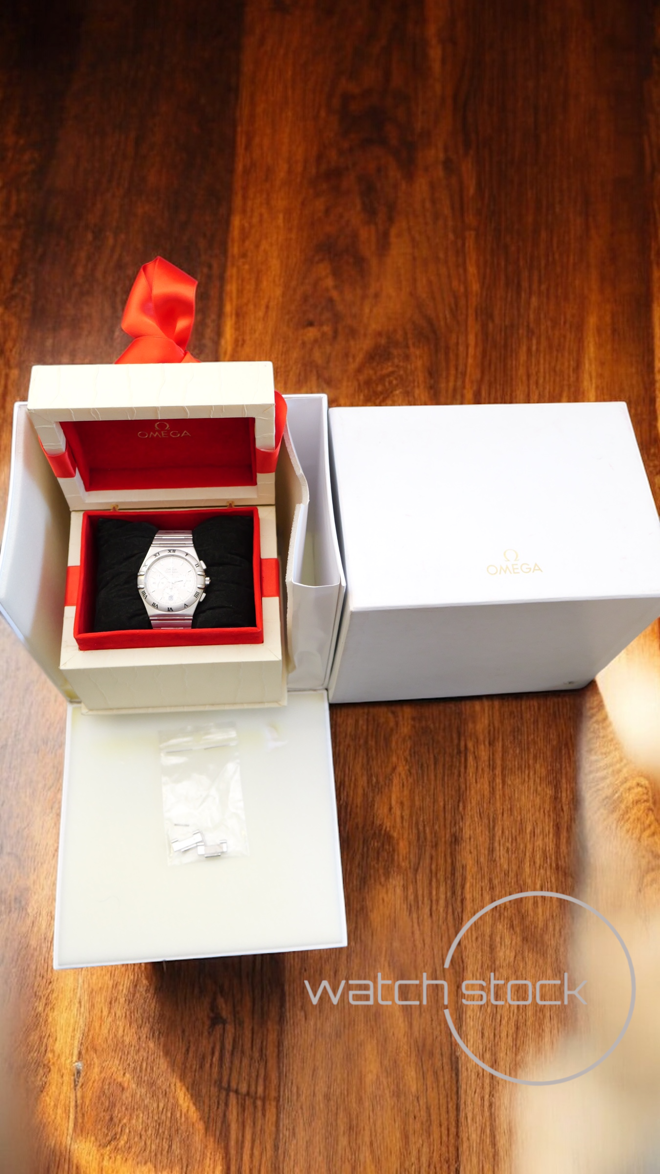 Omega constellation double Eagle chrono (39mm) Condizioni eccellenti white dial