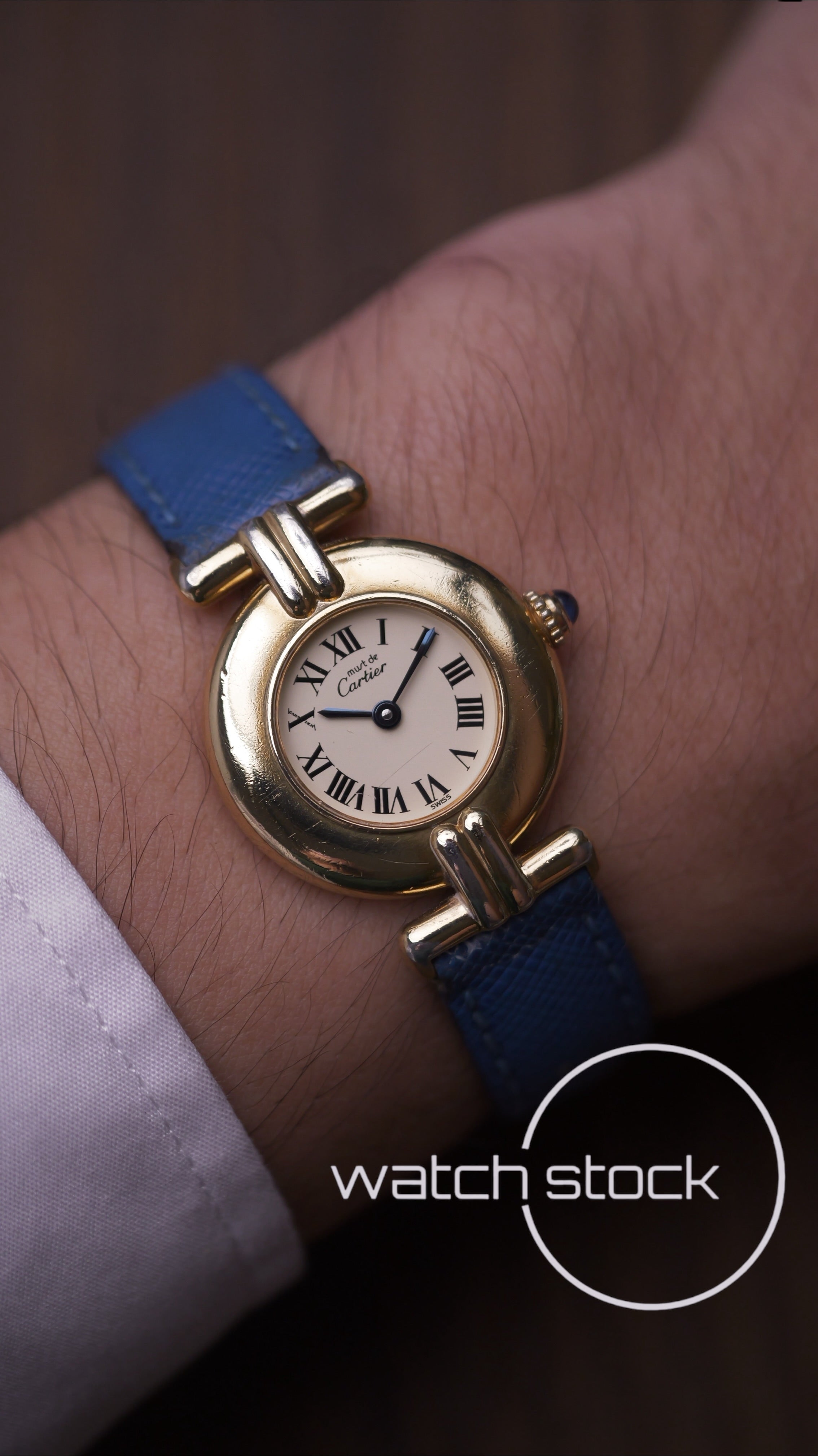 Cartier colisee 24mm ref. 590002  cream dial quartz