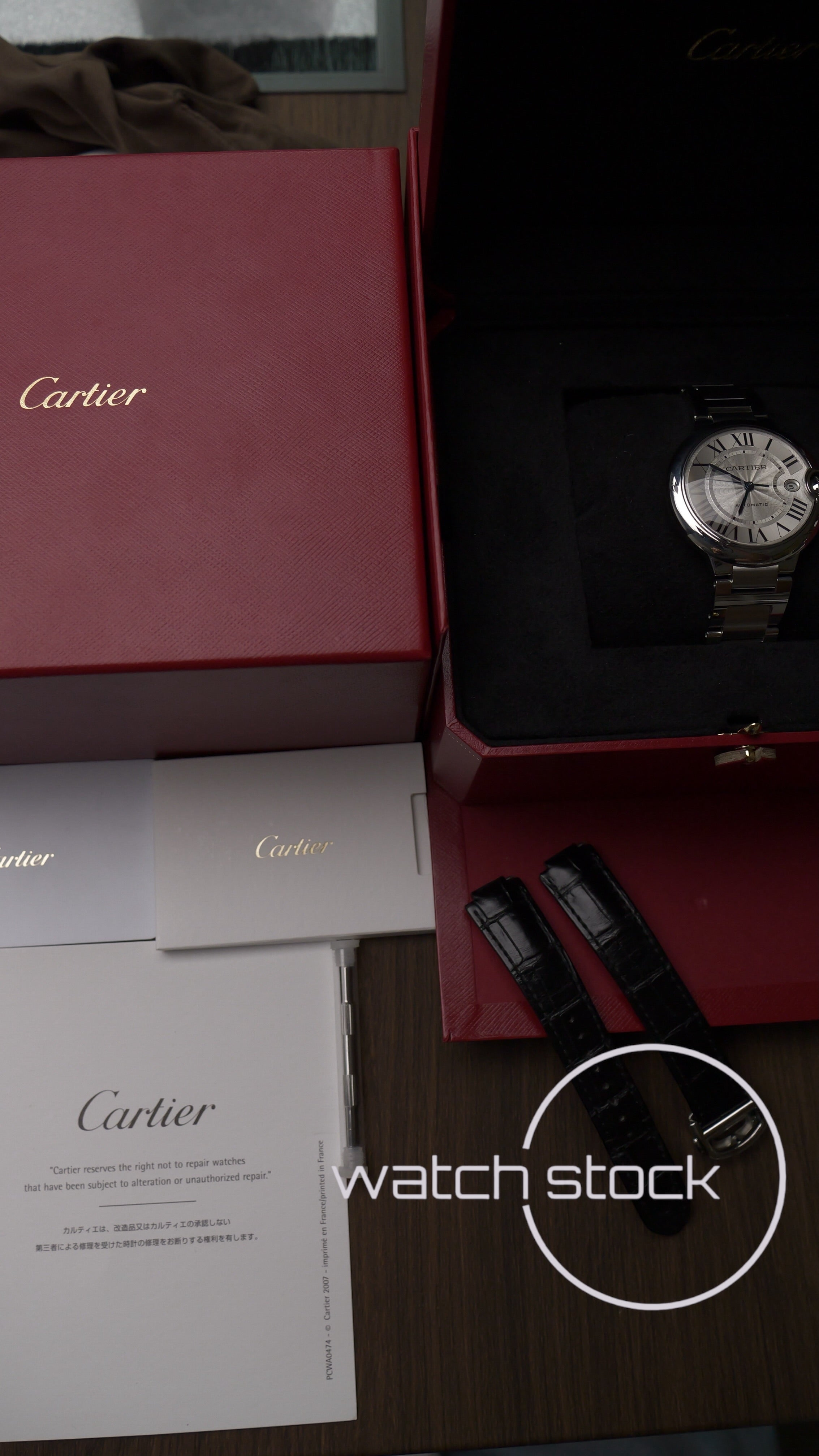 Cartier Ballon Bleu Full Set 2025