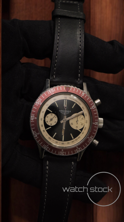 Longines big eye 1967 cal. 30CH chronograph vintage watch