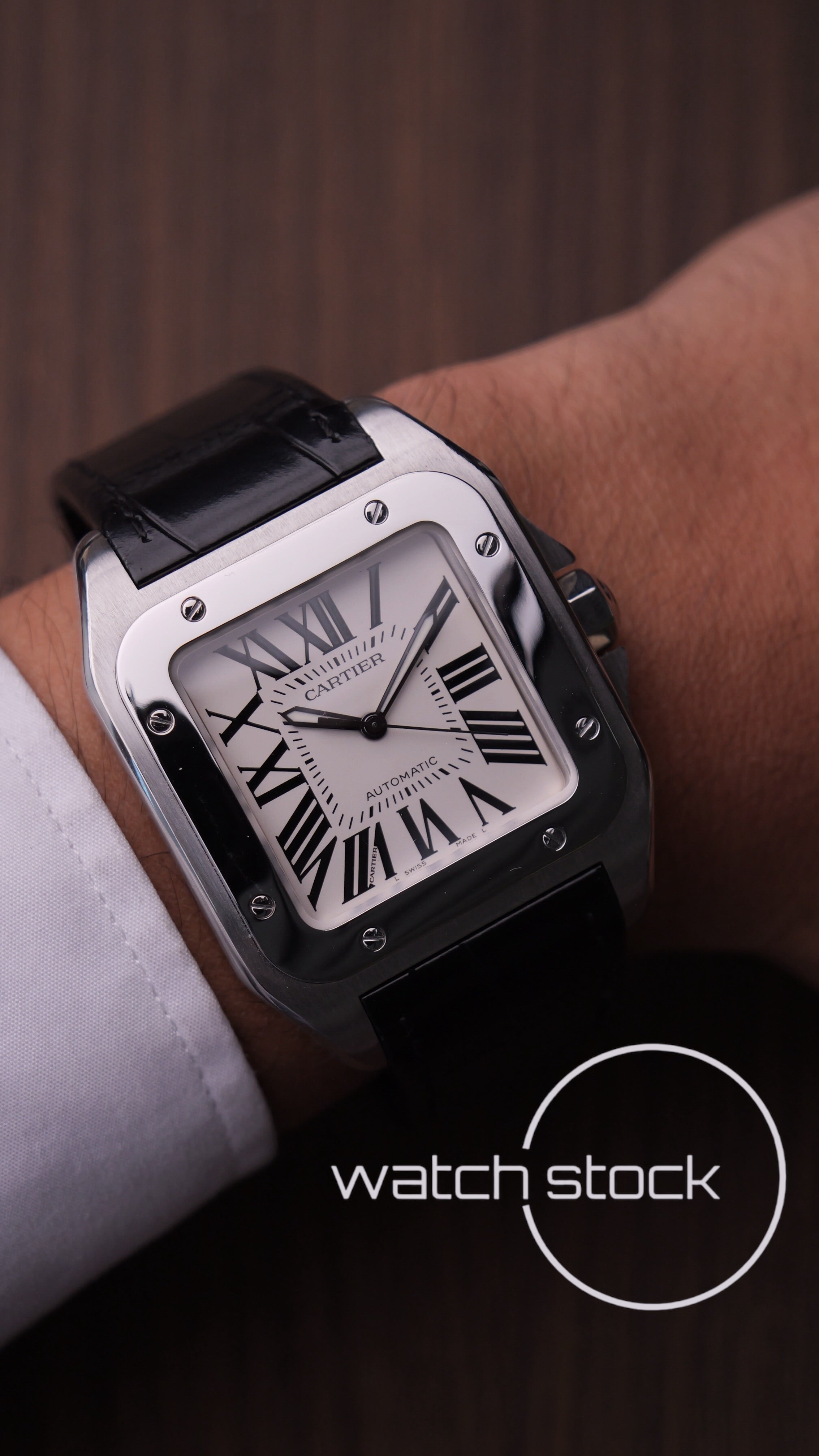 Cartier santos 100 XL Full set ref.2656 Automatic 38×51mm