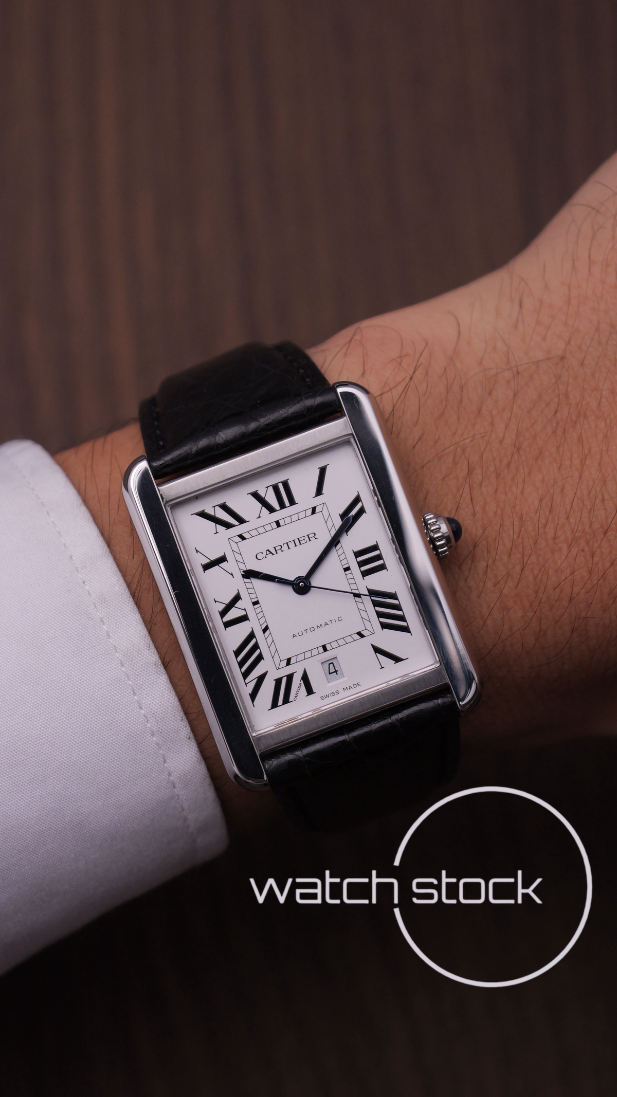 Cartier tank solo XL automatic 2017 ref. 3515 Full set