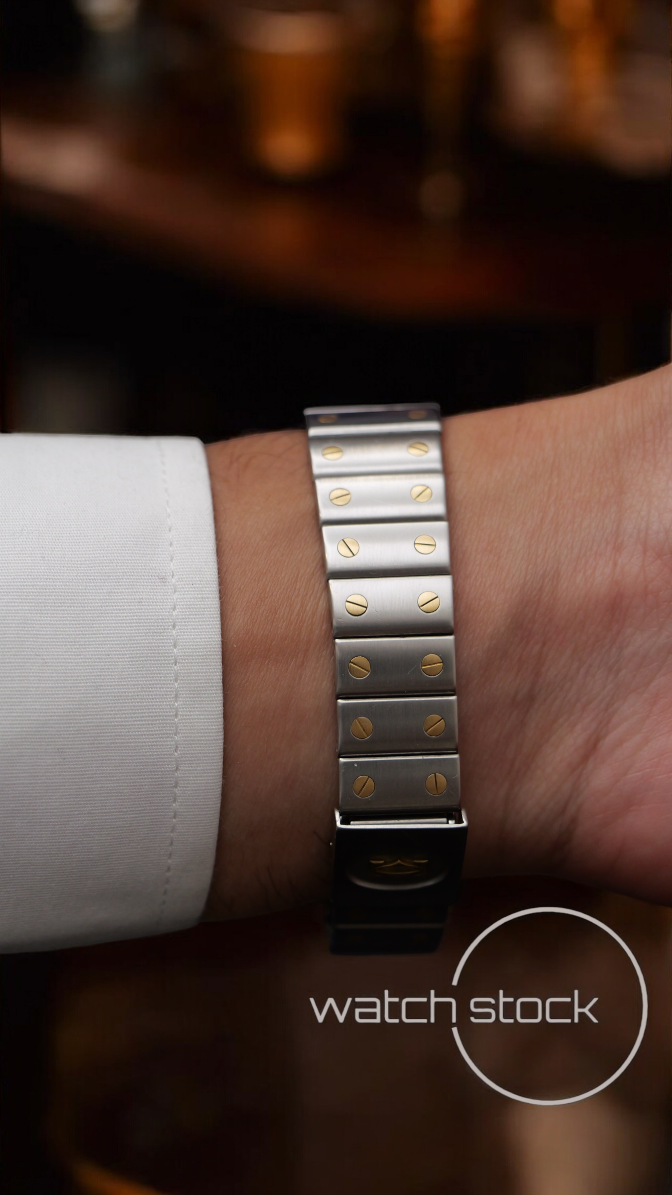 Cartier santos galbe 29x41mm ref.187901 must de cartier quarz