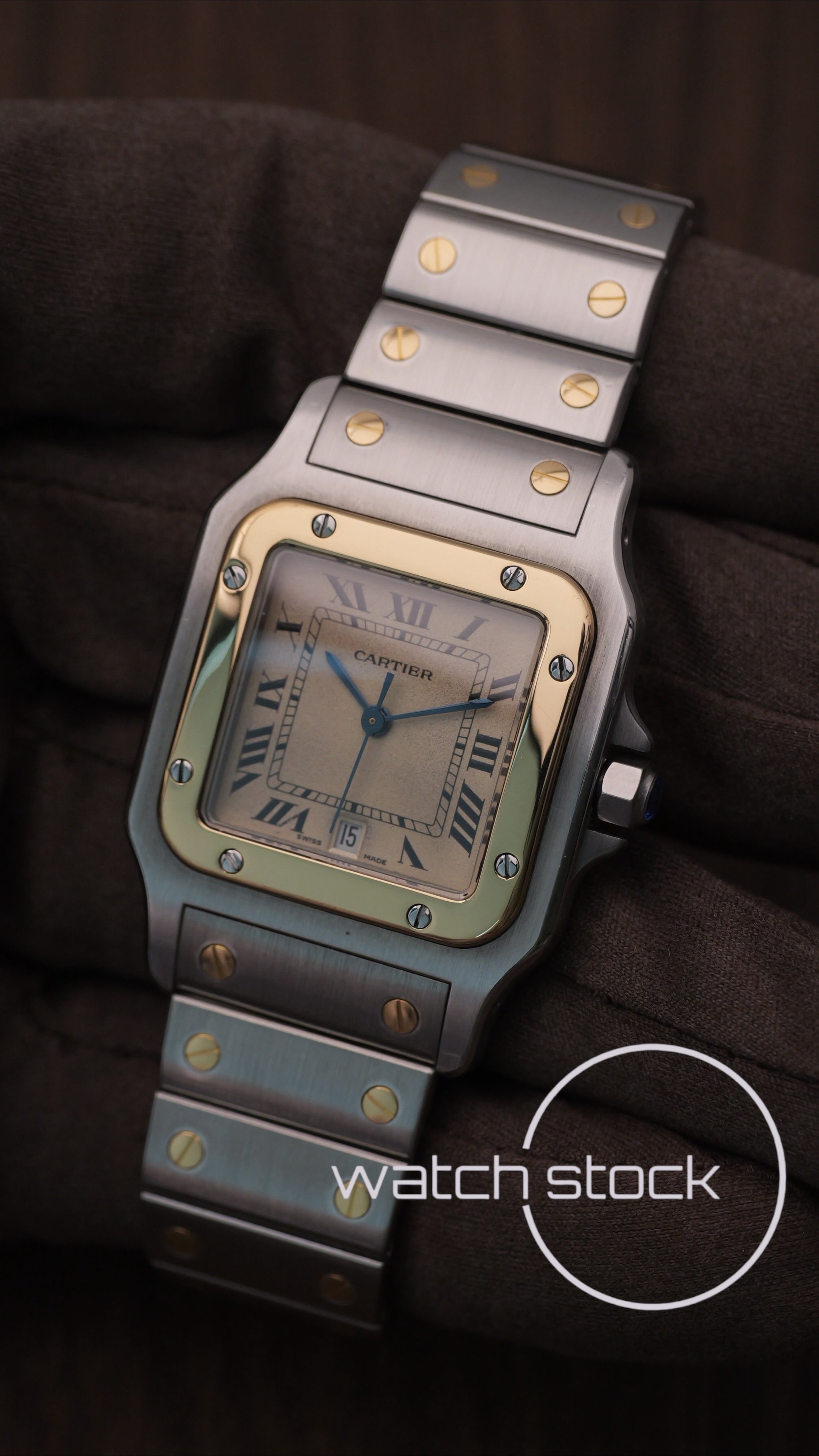 Cartier santos galbee 29x41mm Ref. 187901