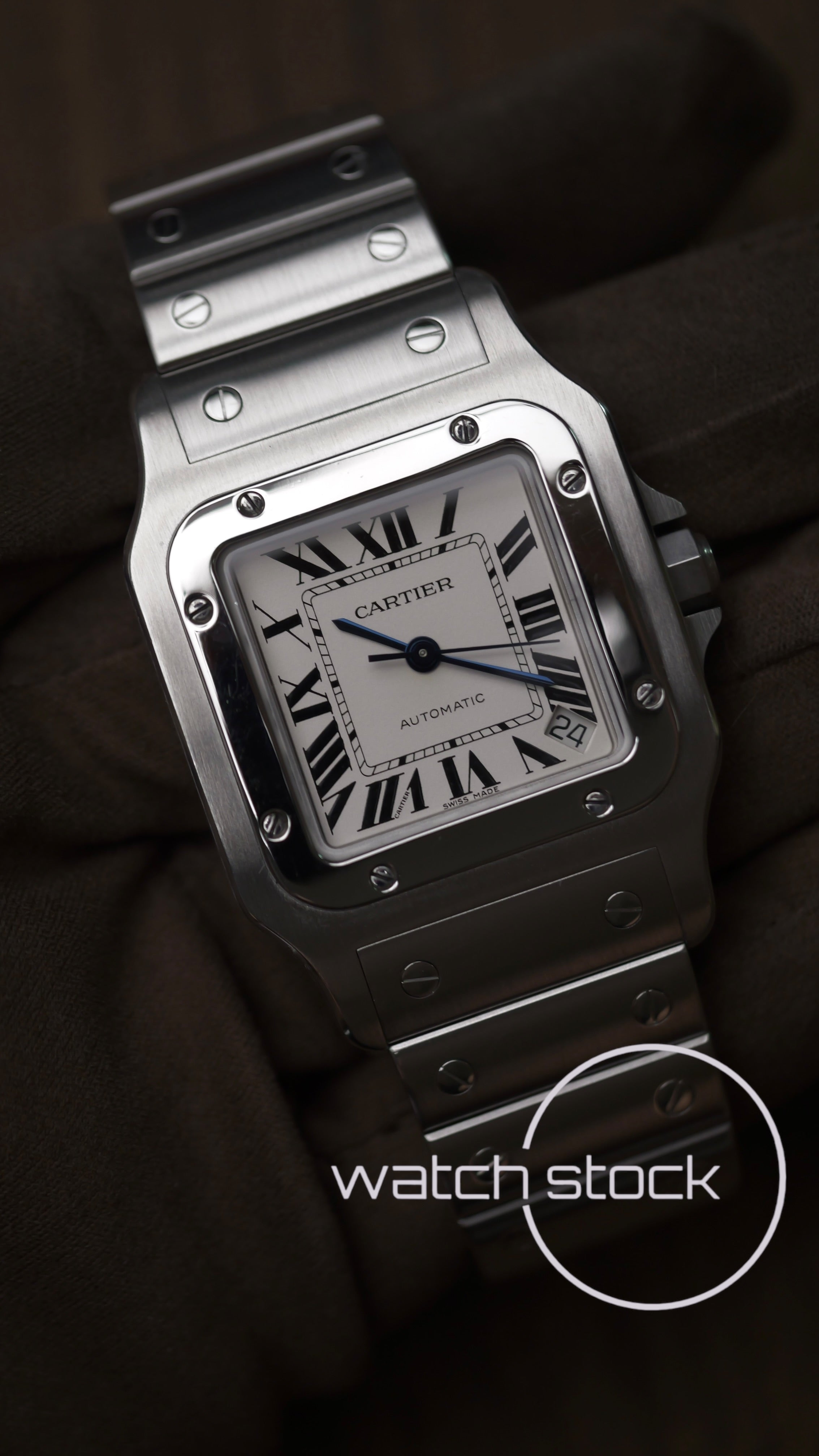 Cartier santos Galbee XL FULL SET ref.2823 Automatic 32x45mm
