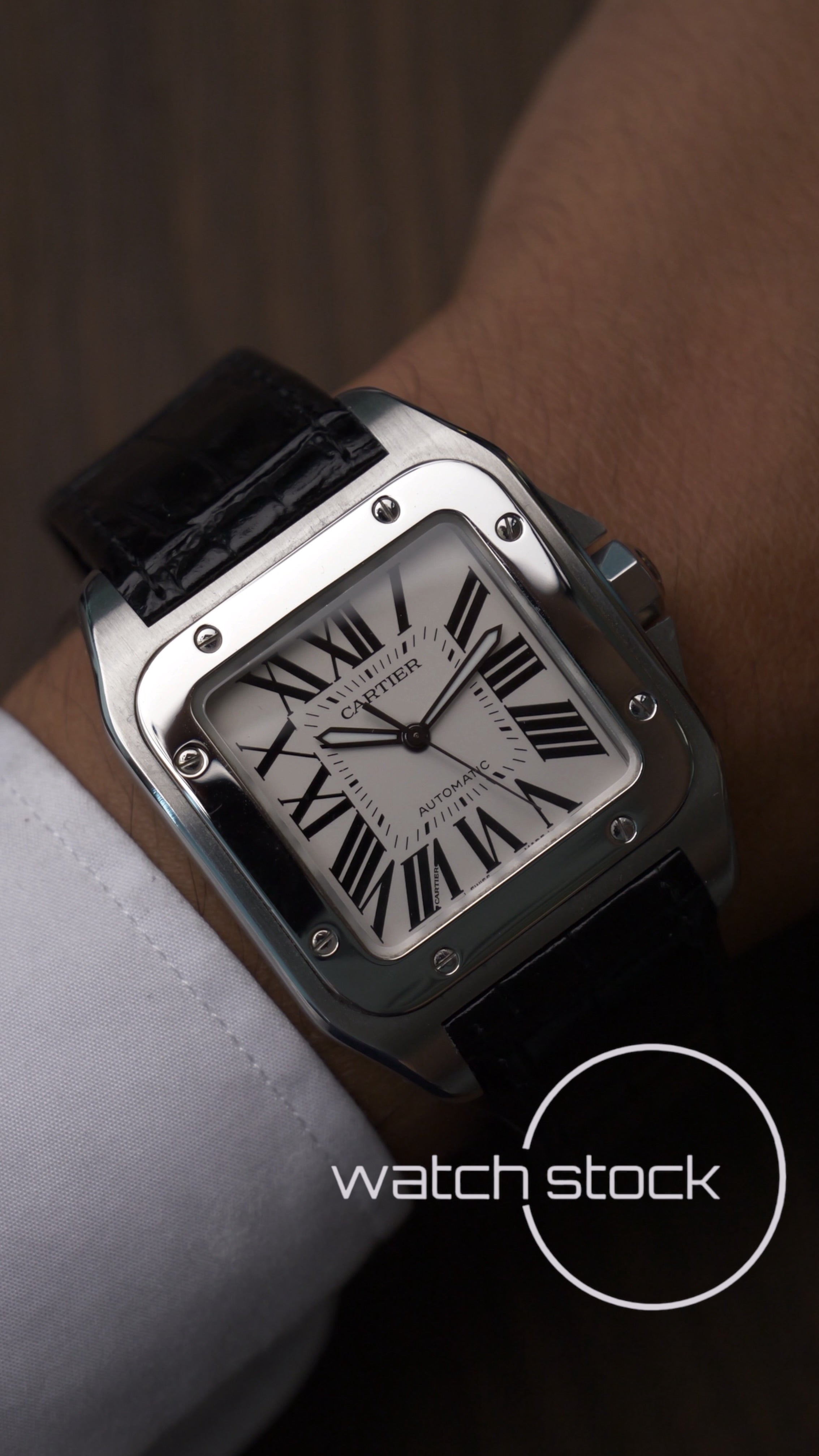 Cartier santos 100 XL Full set ref.2656 Automatic 38×51mm
