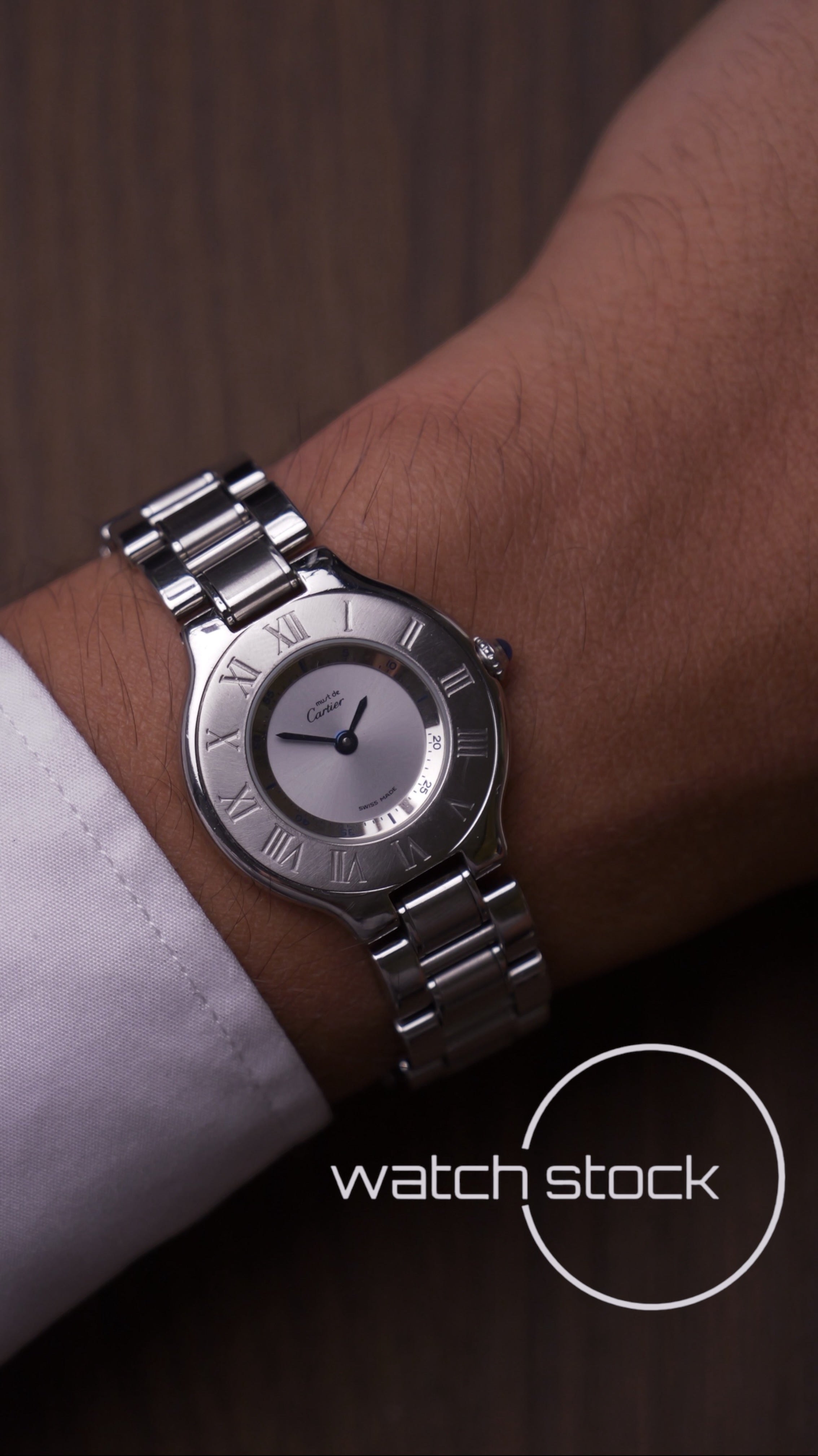 Cartier 21 unisex 28mm ref.1340