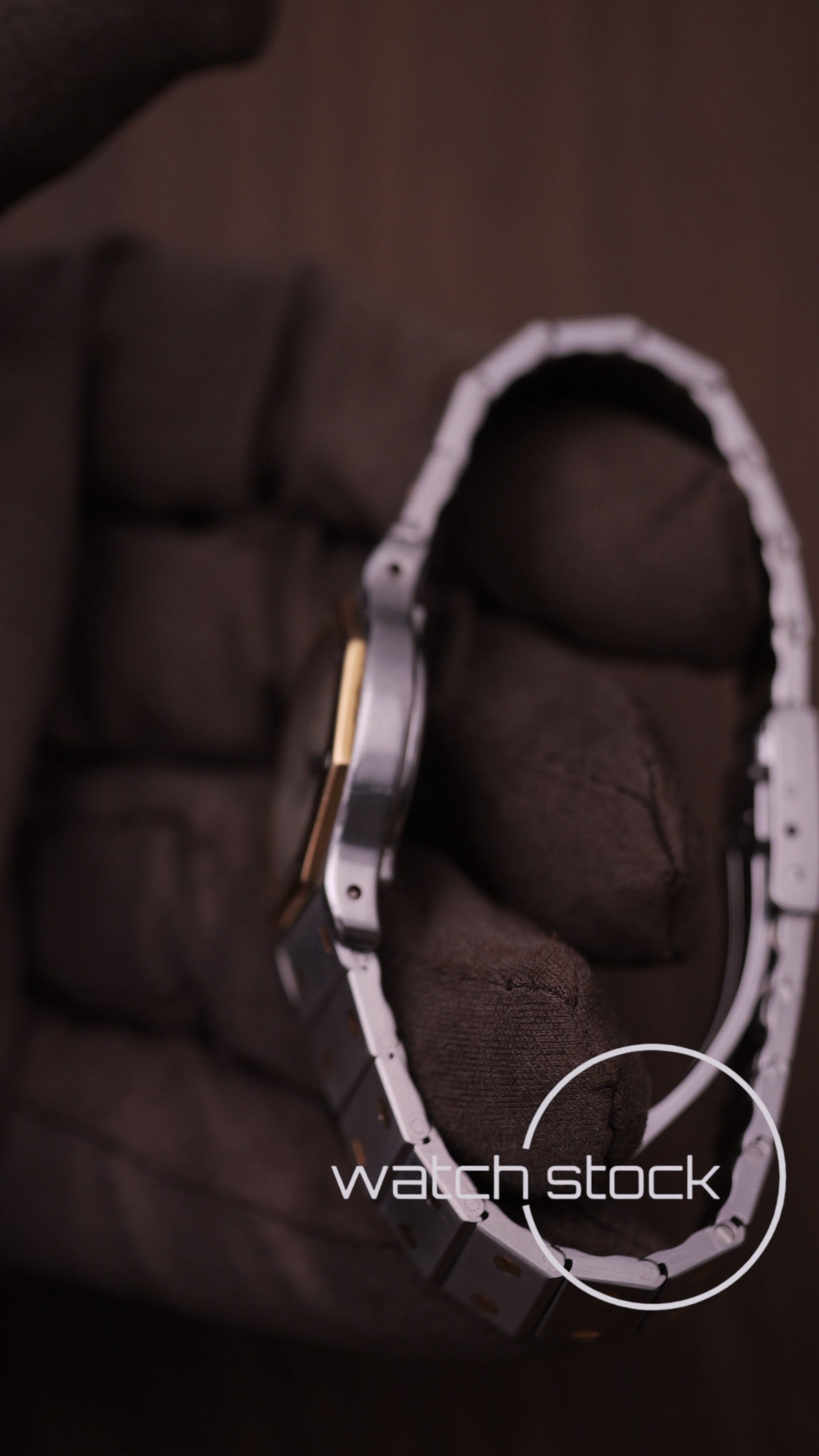 Cartier santos octagon 24mm lady