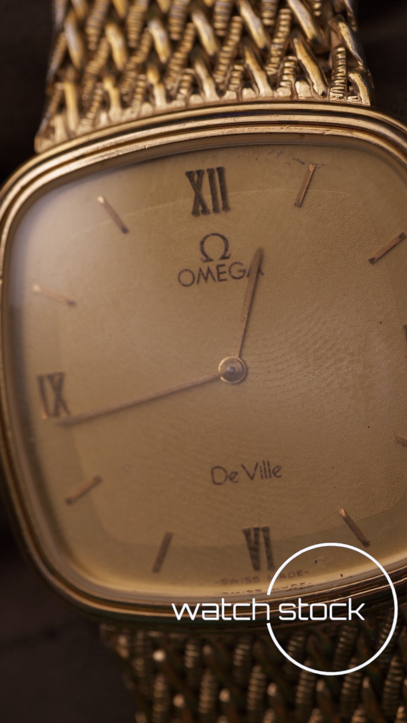 Omega De ville vintage 34mm placcato oro